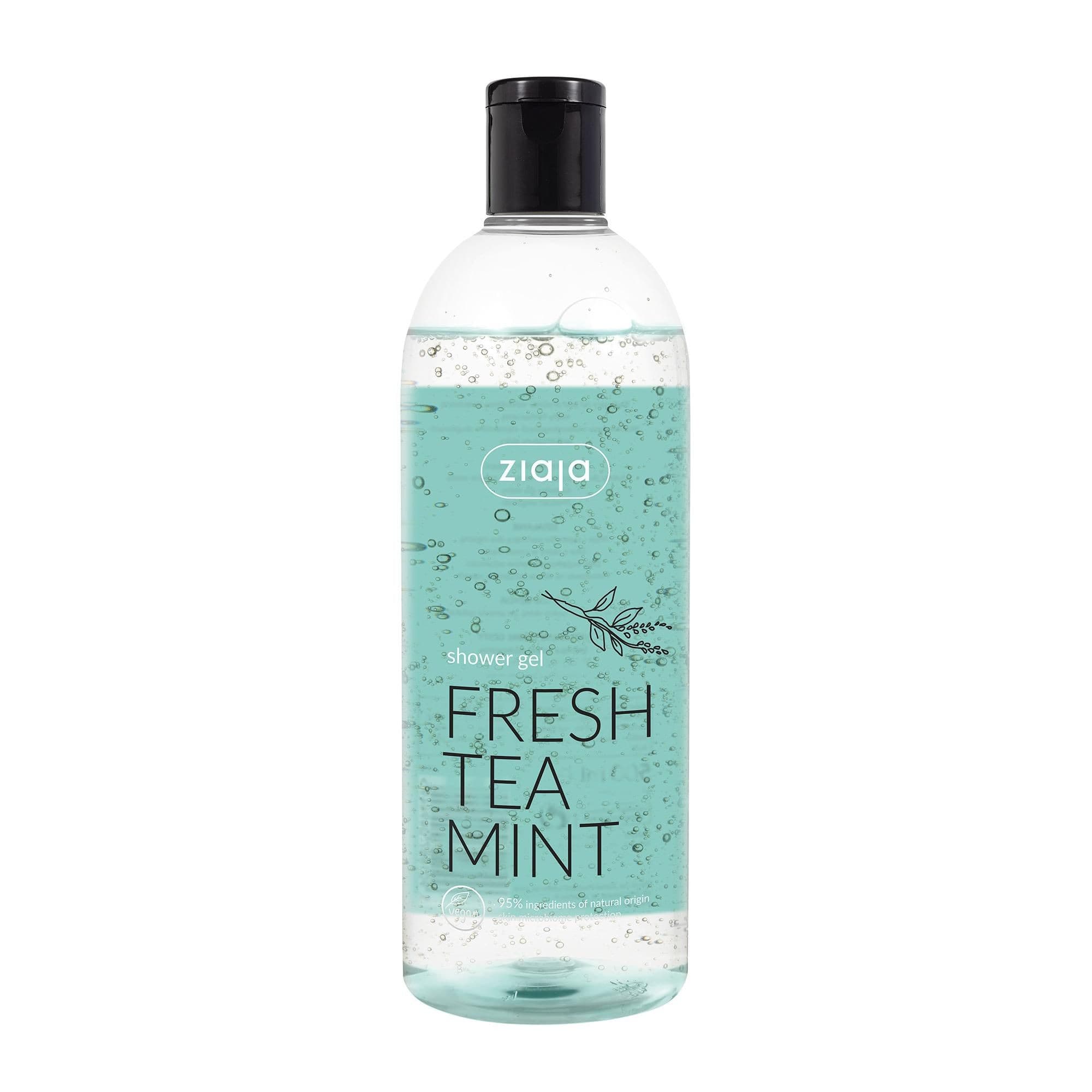 Ziaja Fresh Tea Mint Sprchový gel Svěží mátový čaj 500ml