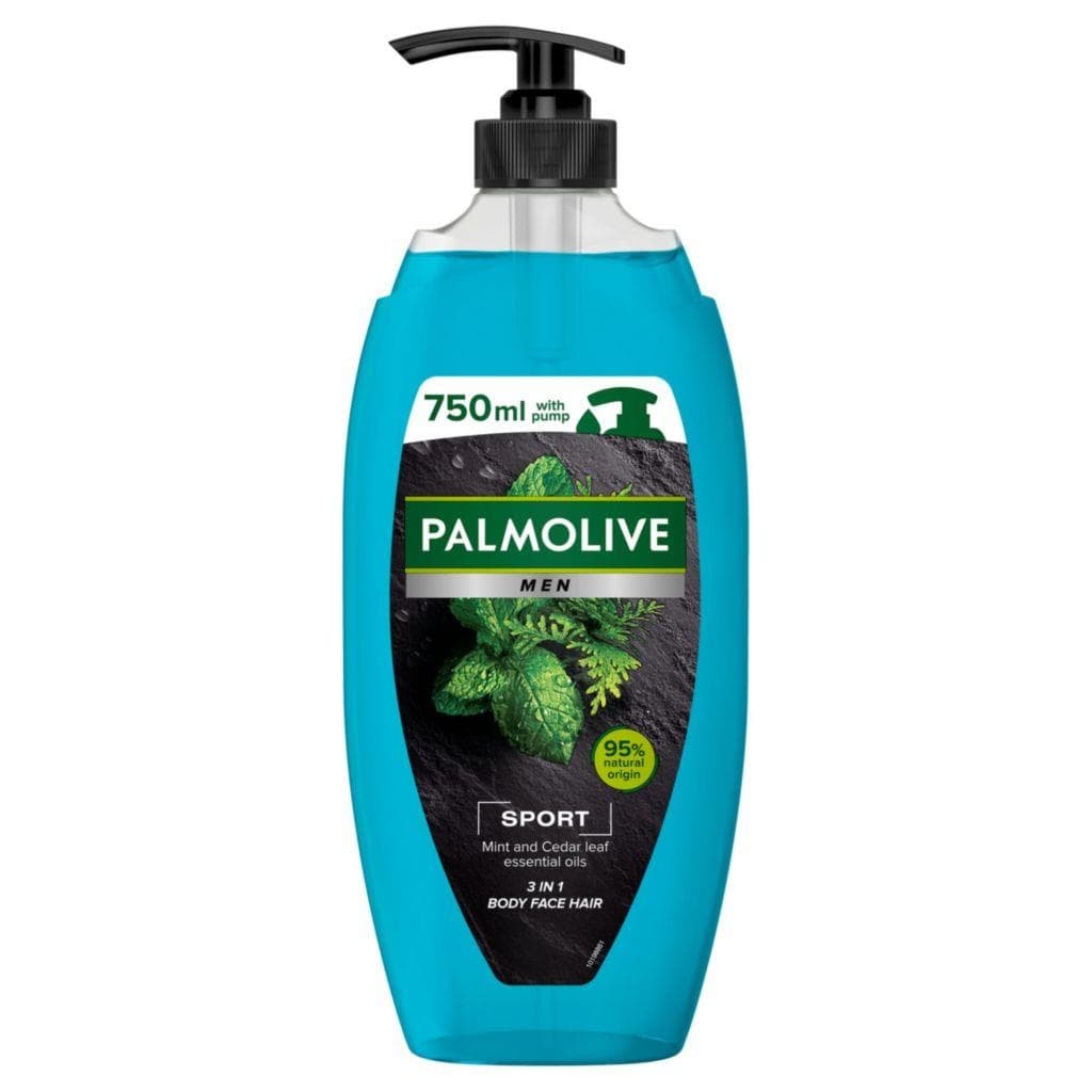Sprchový gel Palmolive For Men Sport pumpa 750 ml