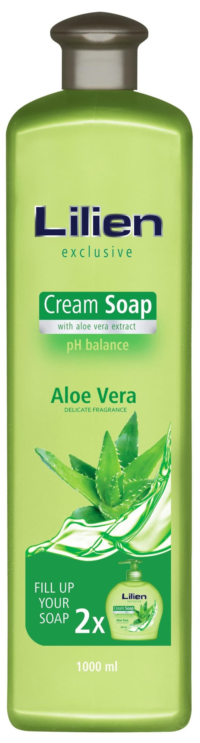 LILIEN TEKUTÉ MÝDLO NÁHRADNÍ Aloe 1000ML