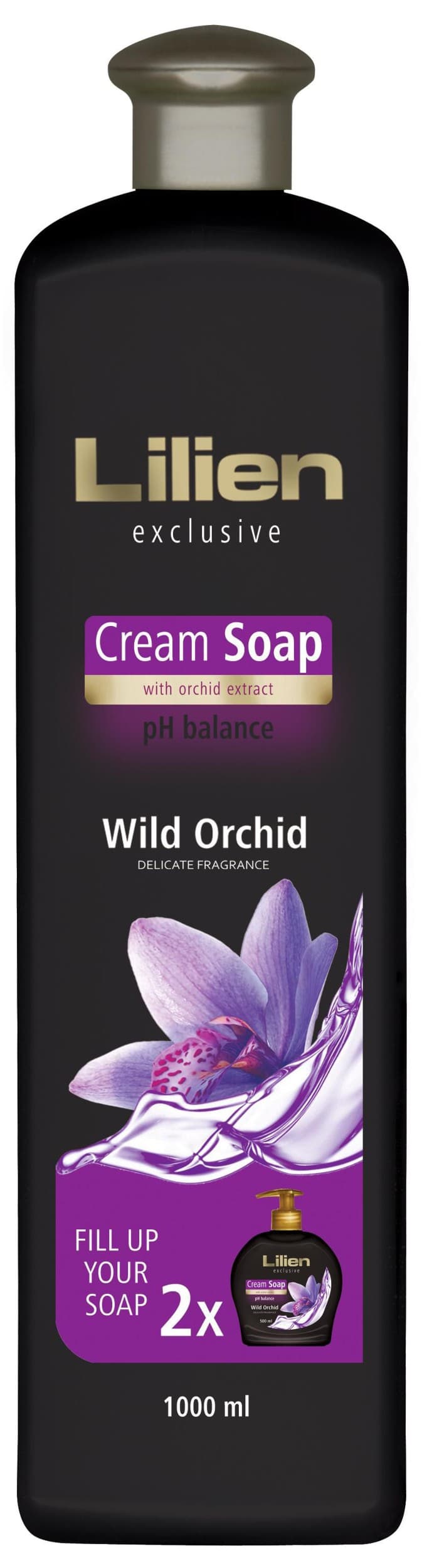 Lilien Cream soap Wild Orchid 1000 ml