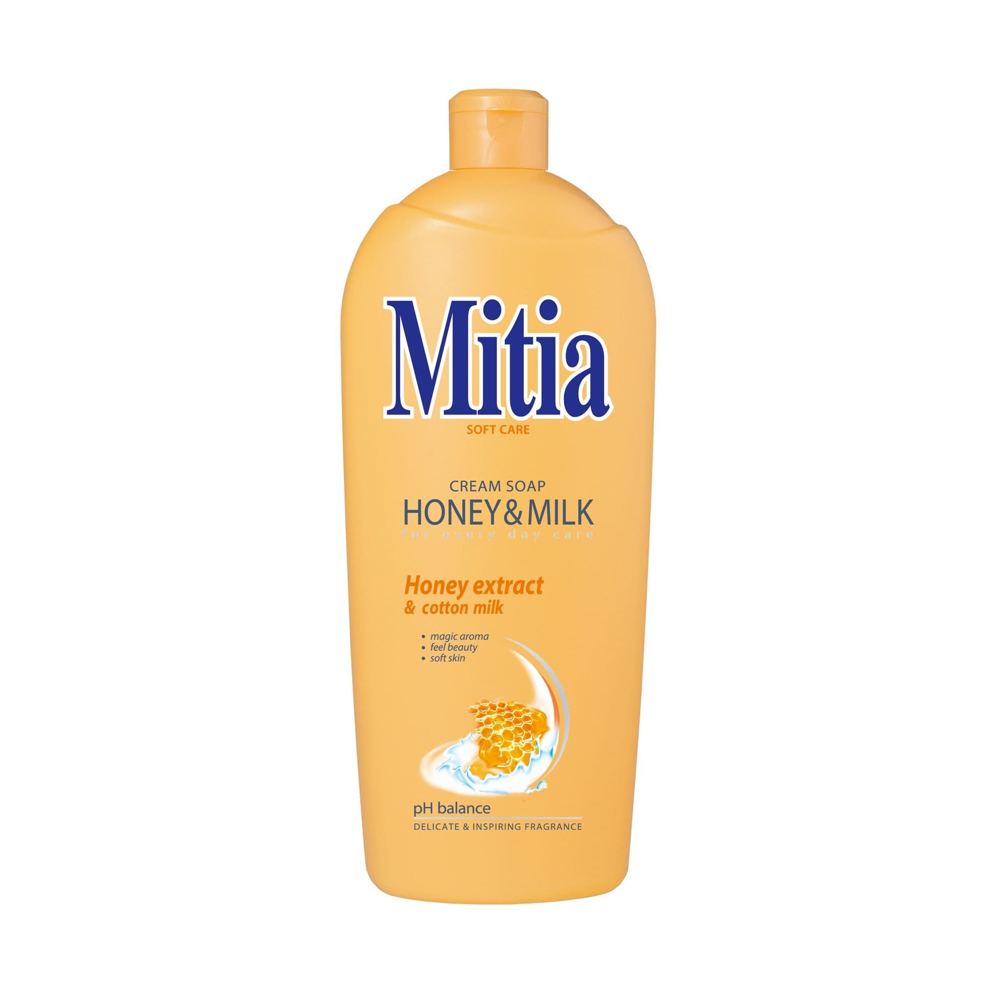 Mitia Honey & Milk krémové mýdlo 1000 ml