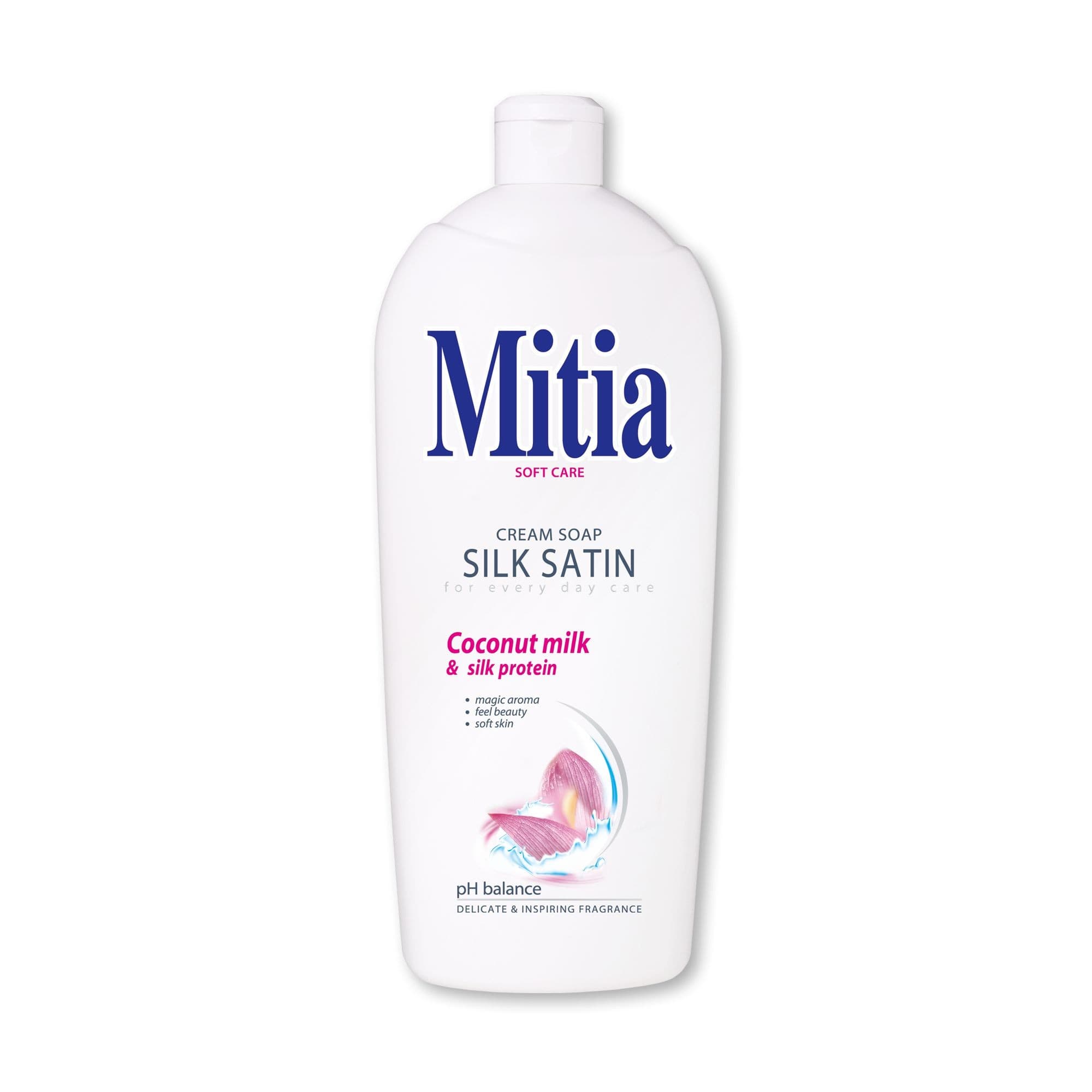 Mitia Silk satin krémové mýdlo 1000 ml