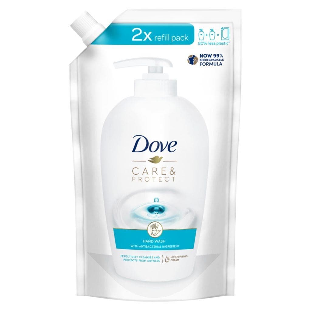 Dove Care & Protect Tekuté mýdlo náhradní náplň 500 ml