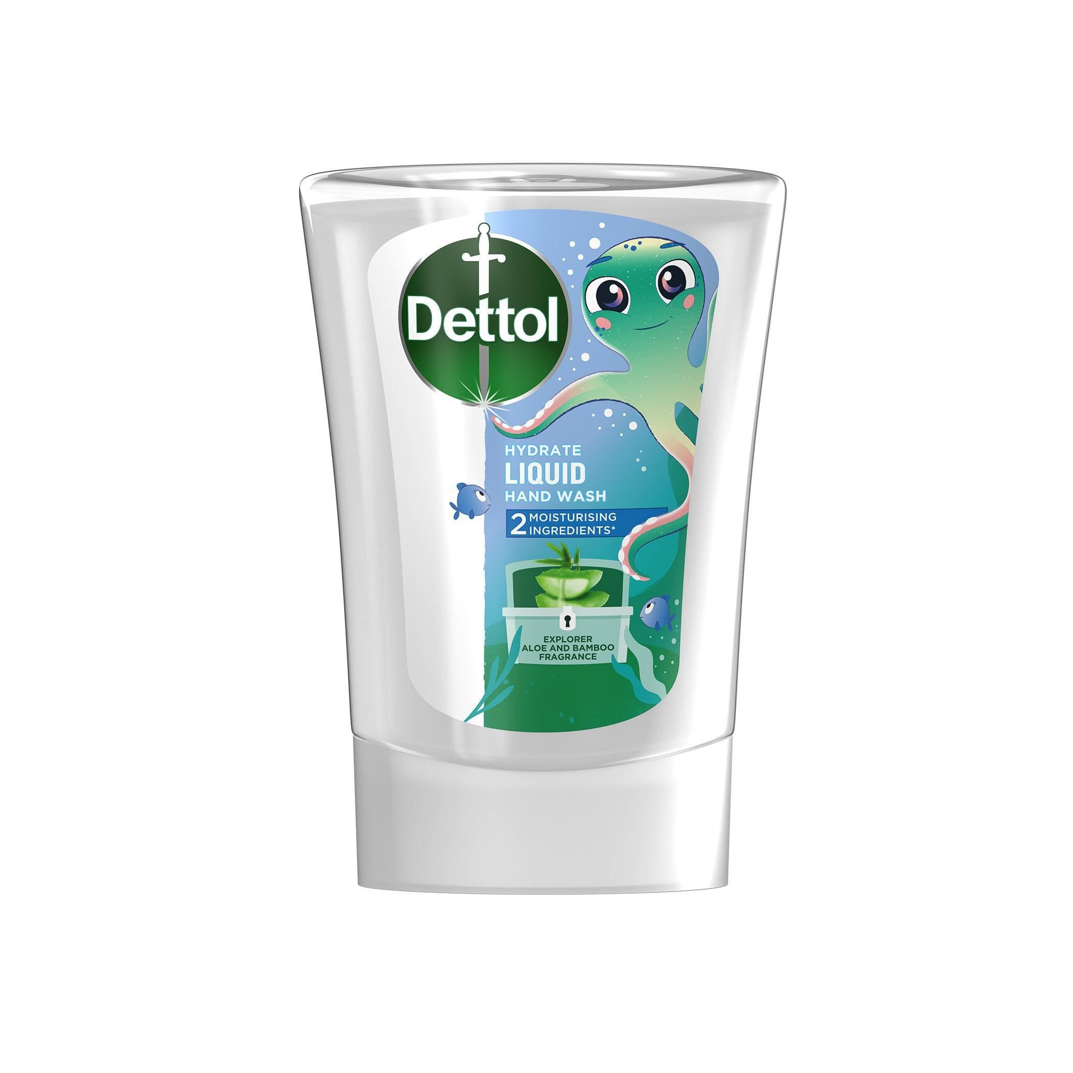Dettol Kids Dobrodruh Aloe Vera tekuté mýdlo náplň do bezdotykového dávkovače 250ml