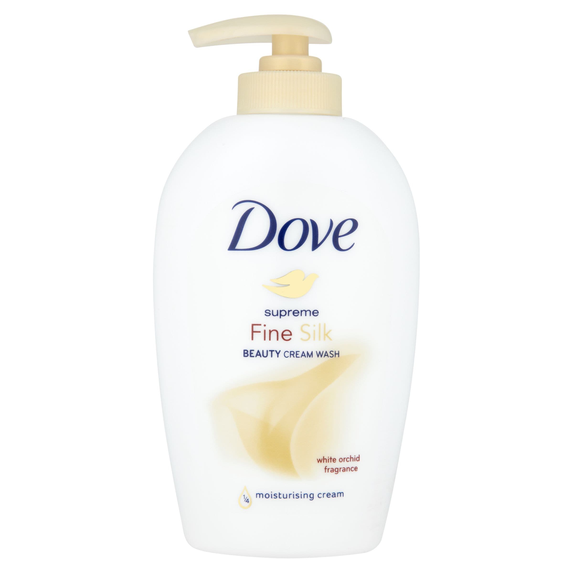 Dove Supreme Fine silk hedvábné tekuté mýdlo 250 ml