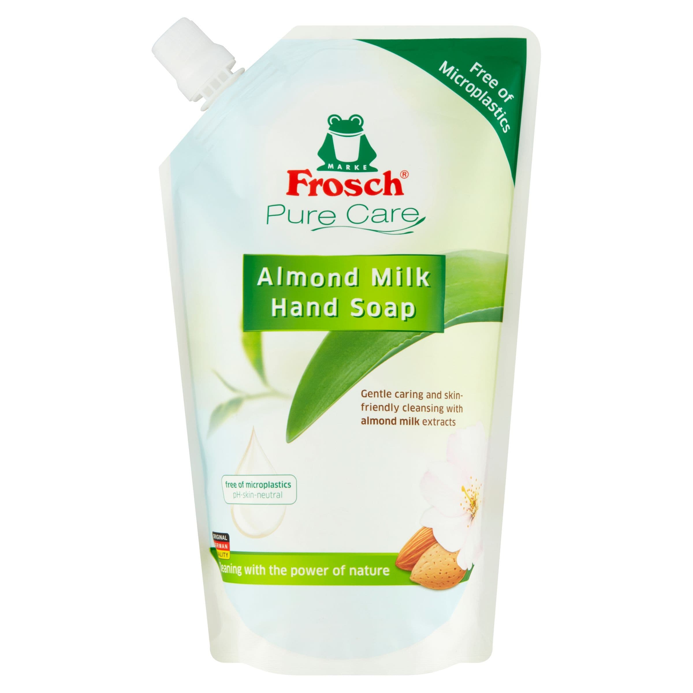 Frosch EKO Tekuté mýdlo  Mandlové mléko náhradní náplň 500 ml