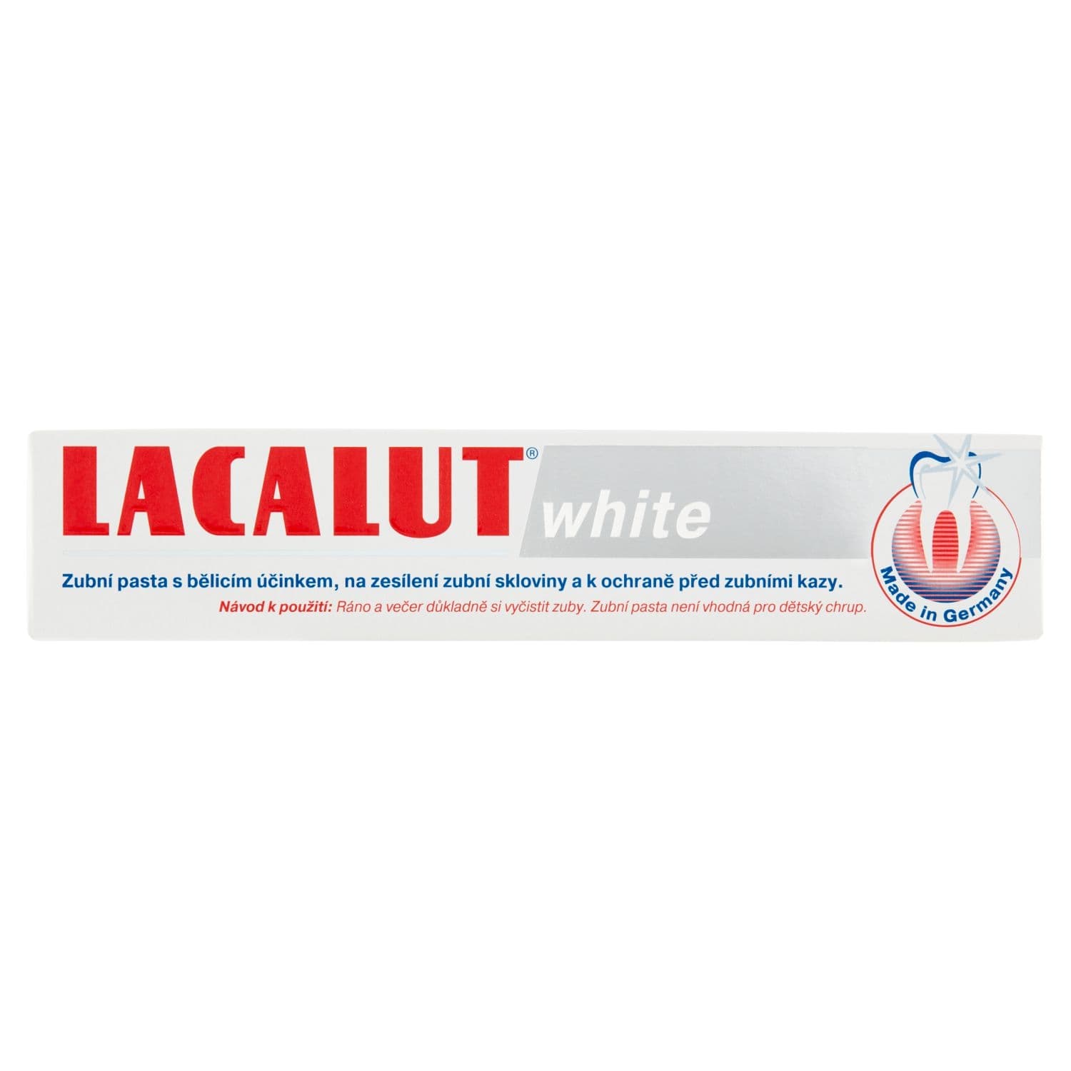 Lacalut White zubní pasta 75 ml