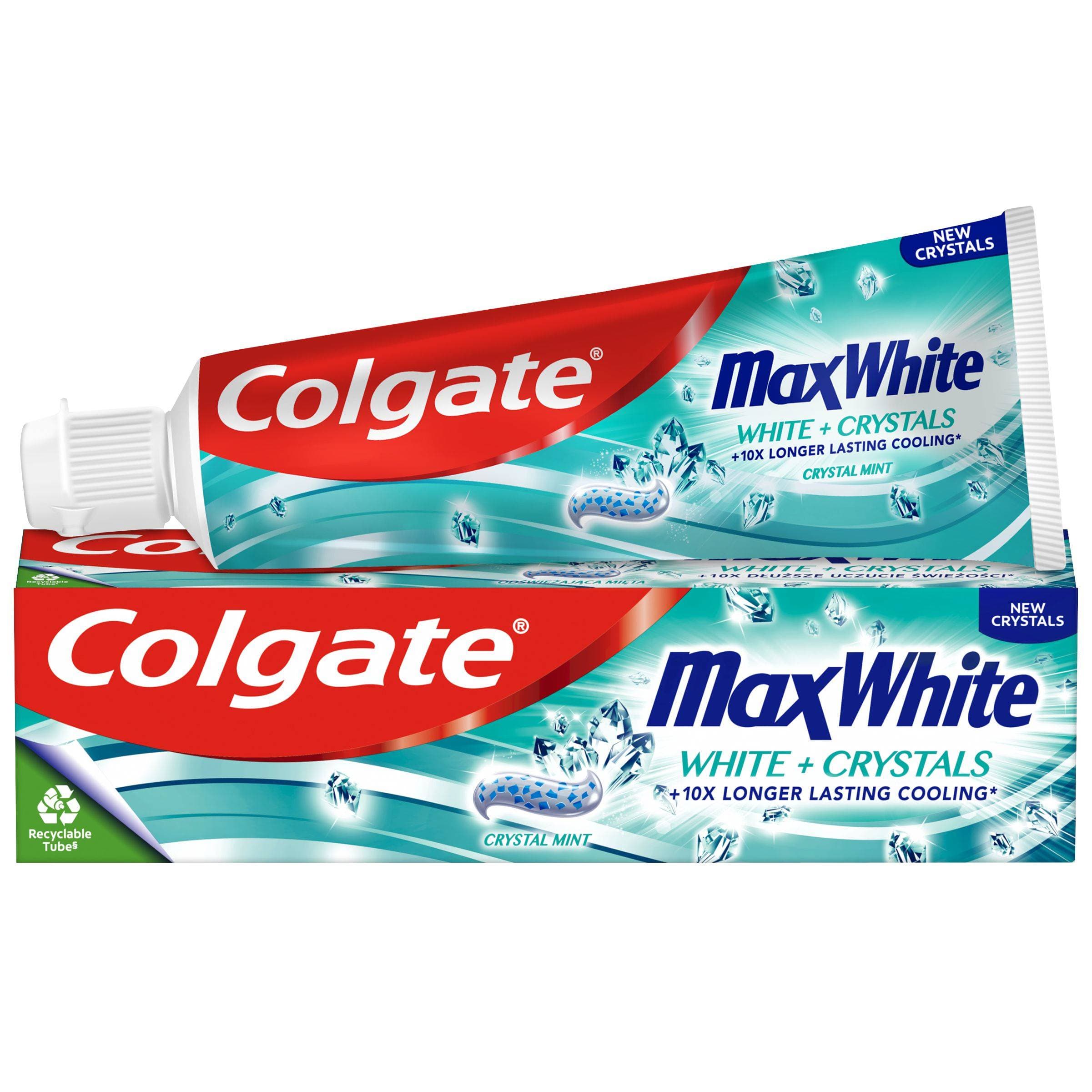 Colgate MaxWhite White Crystals zubní pasta 75 ml