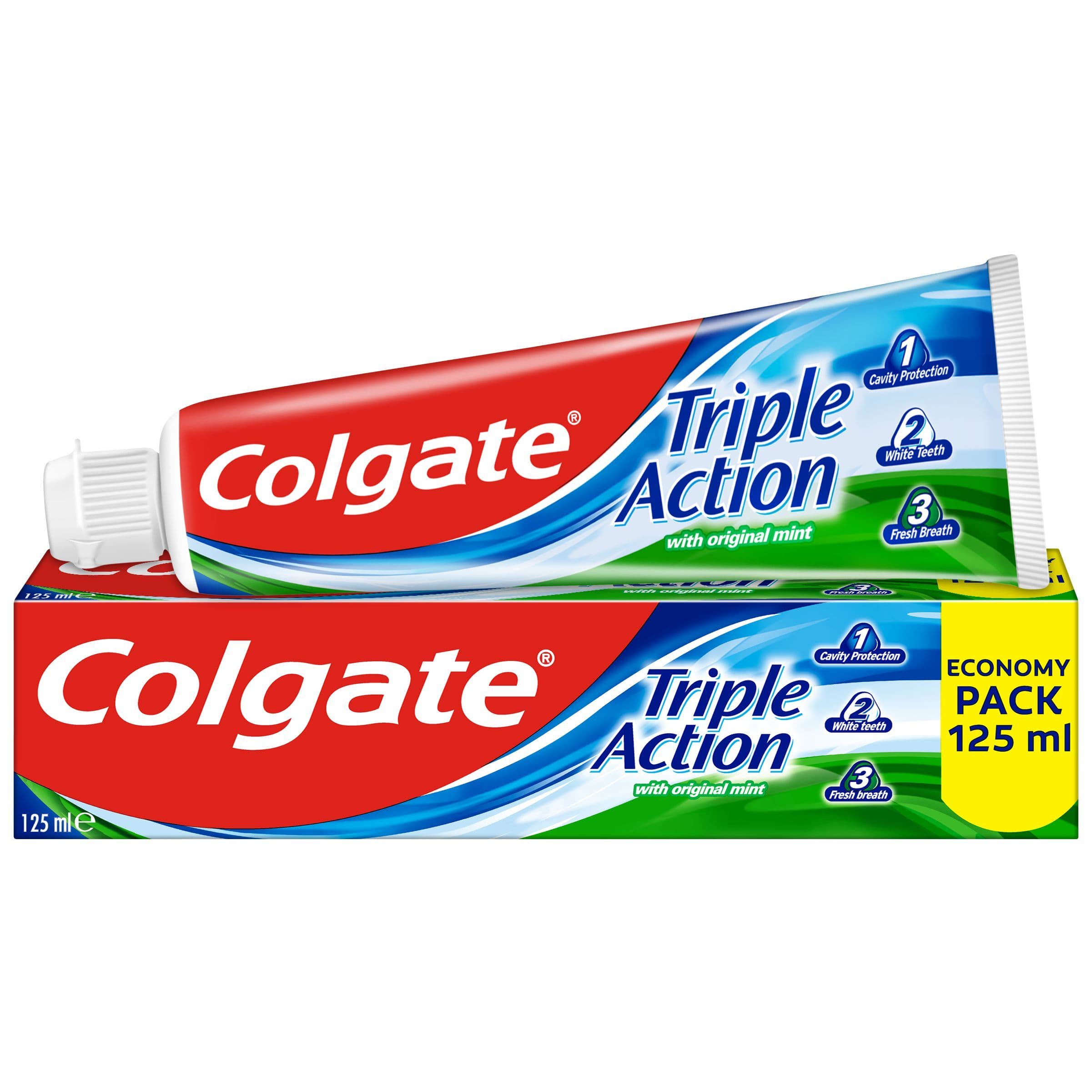 Colgate Triple Action zubní pasta 125 ml