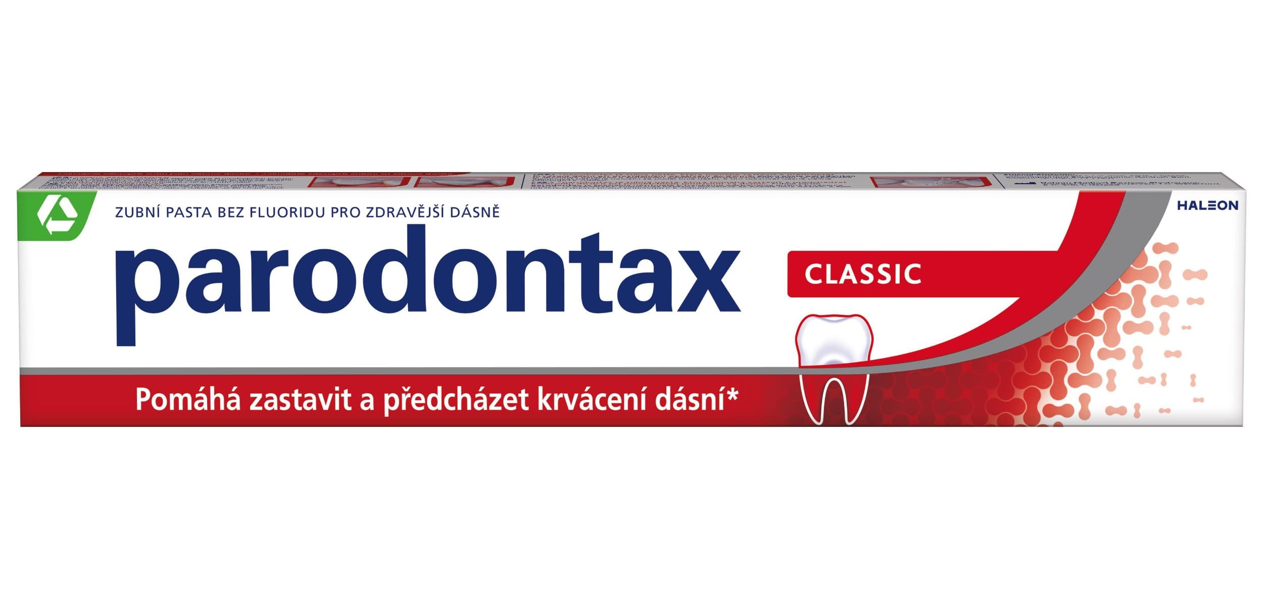 Parodontax Zubní pasta bez fluoridu proti krvácení dásní a při parodontóze 75 ml