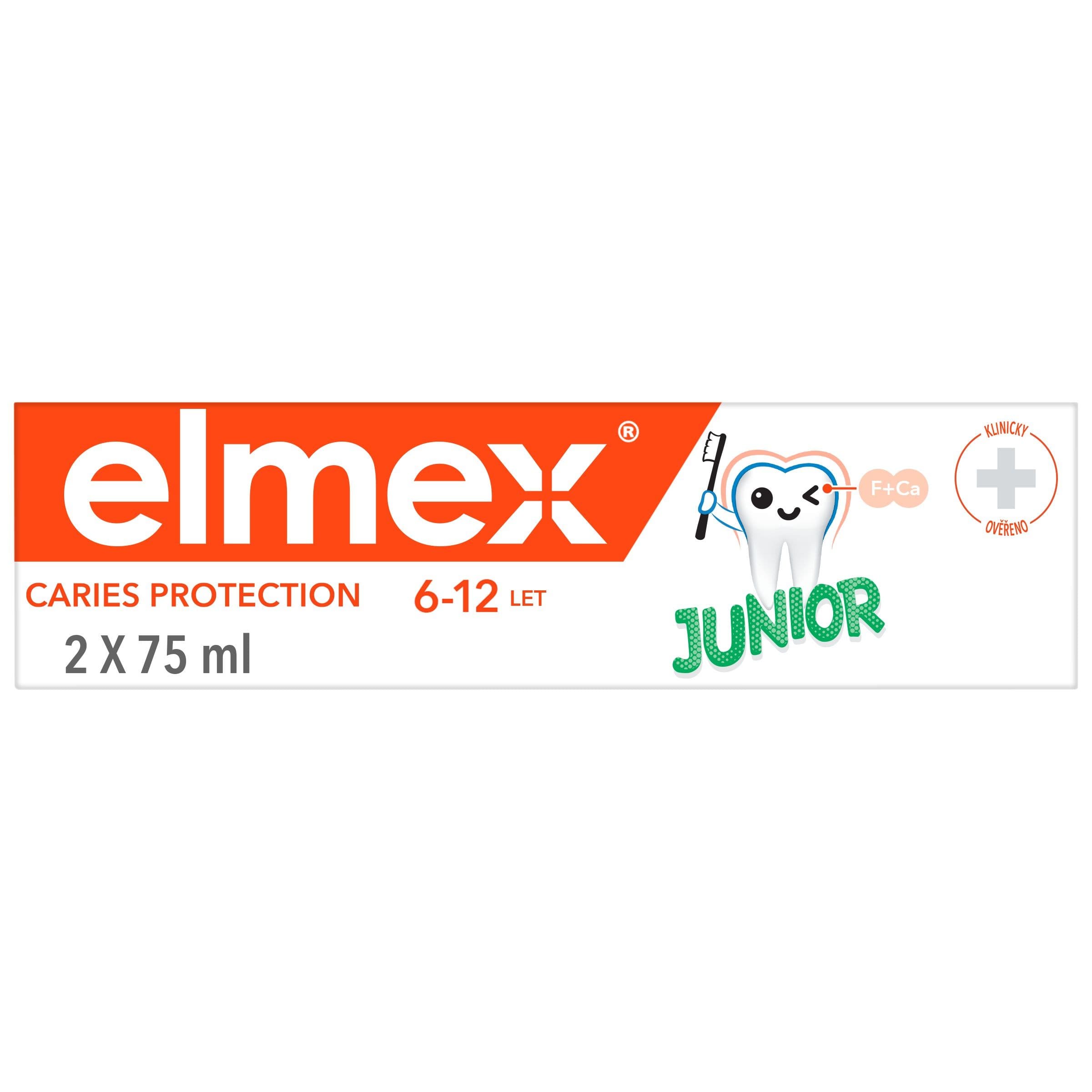 Zubní pasta elmex Junior duopack