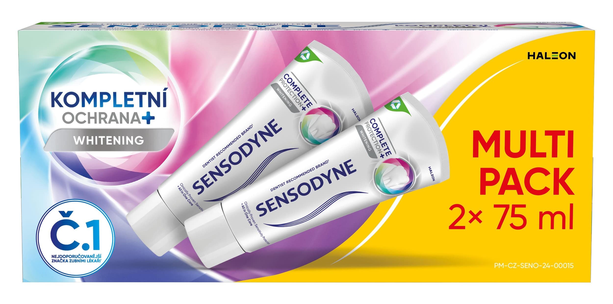 Sensodyne Kompletní ochrana whitening duopack 2x75g