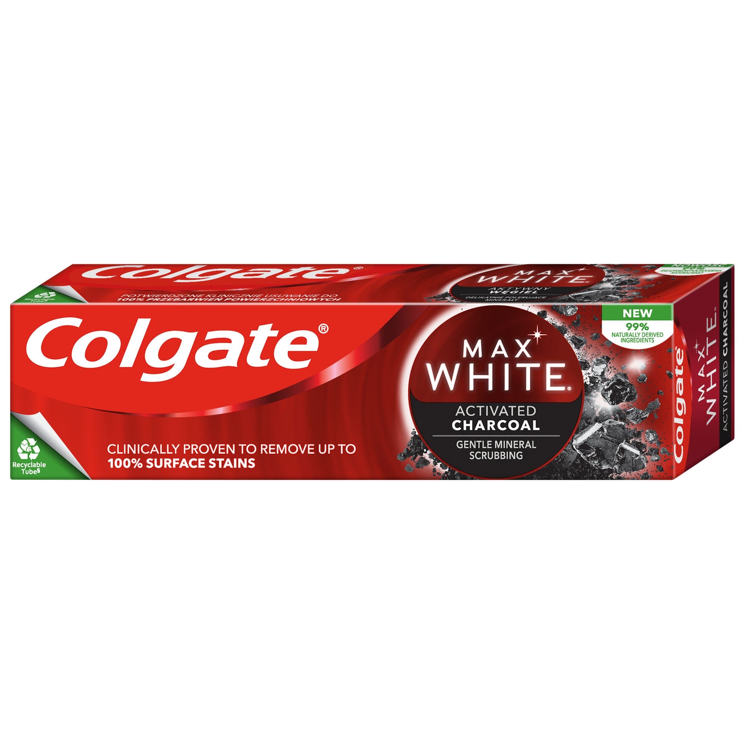 Colgate Max White Charcoal Zubní pasta 75 ml