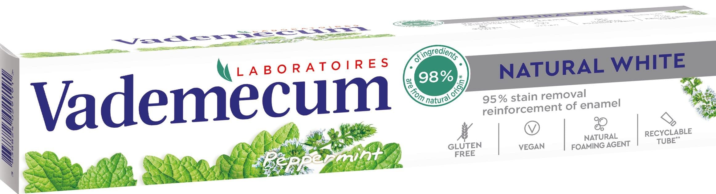 Vademecum Zubní pasta Natural White 75 ml