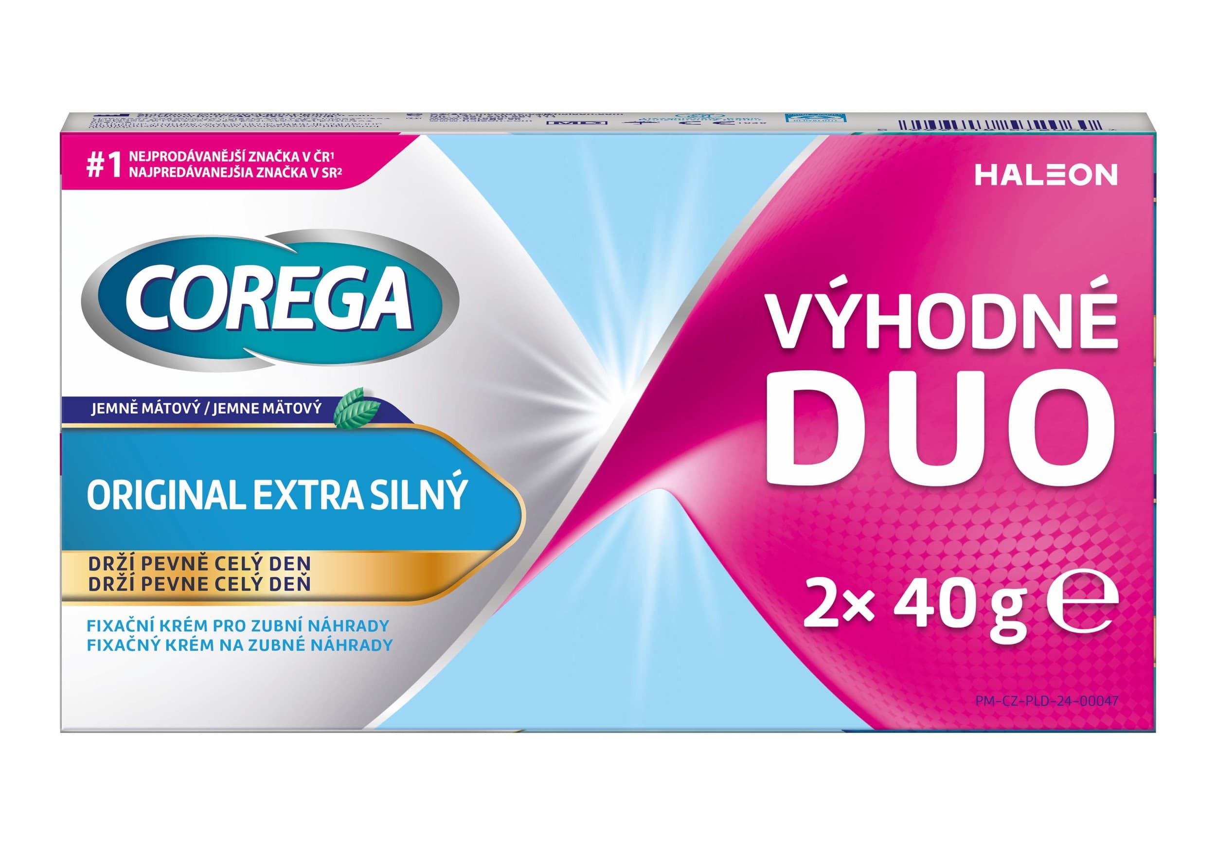 Corega Original duopack fixační krém 2x40g