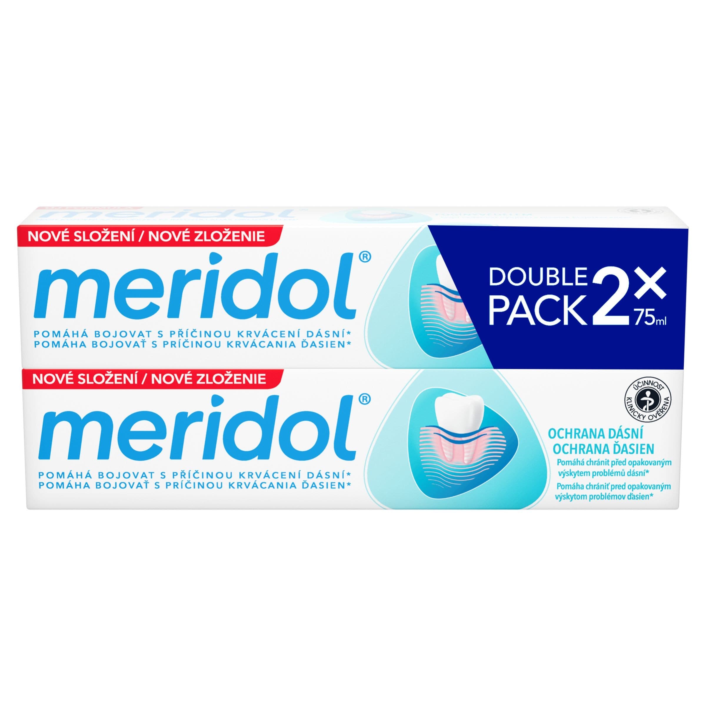Zubní pasta meridol duopack 2x75ml