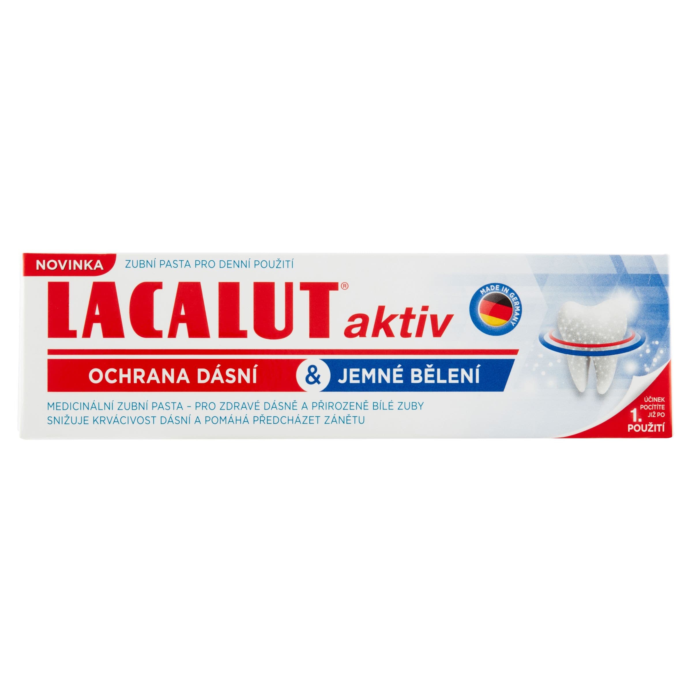 Lacalut Aktiv Ochrana dásní a jemné bělení 75ml