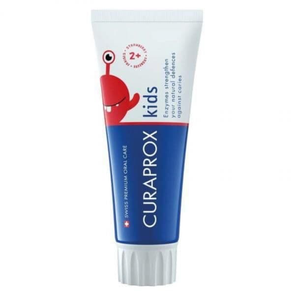 Curaprox Kids dětská pasta od 2 let jahoda 60 ml
