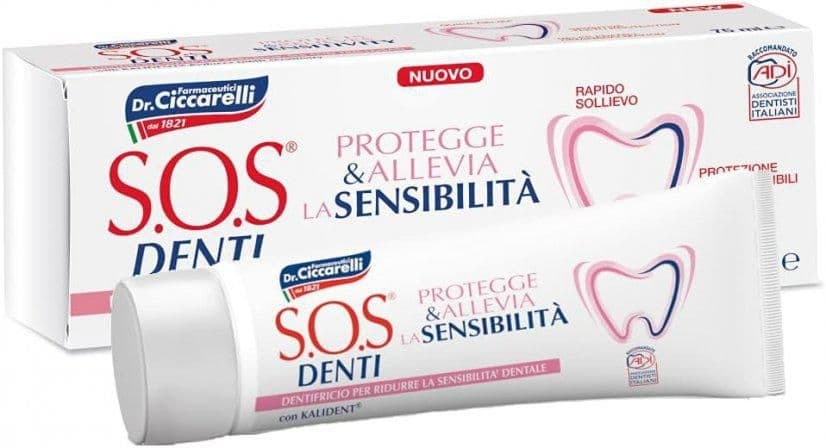 S.O.S. DENTI zubní pasta senzitive pro citlivé zuby 75ml