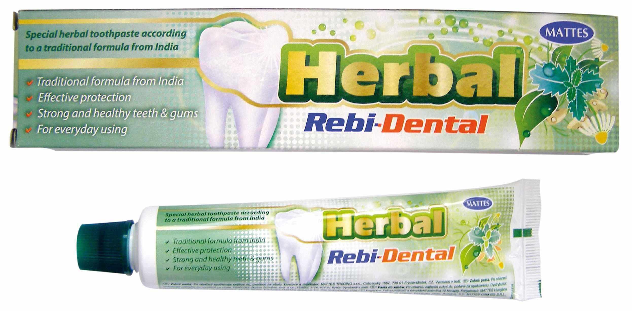 REBI-DENTAL HERBAL ZP 100g