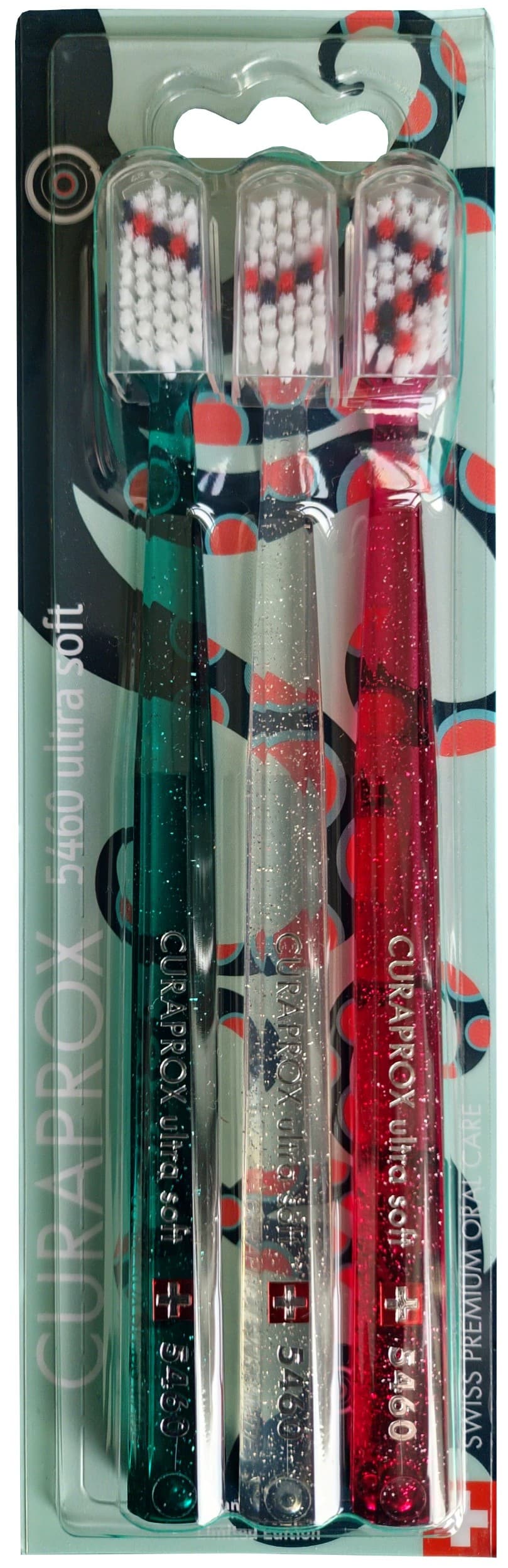 Curaprox Ultra Soft zubní kartáček mix barev 3 ks