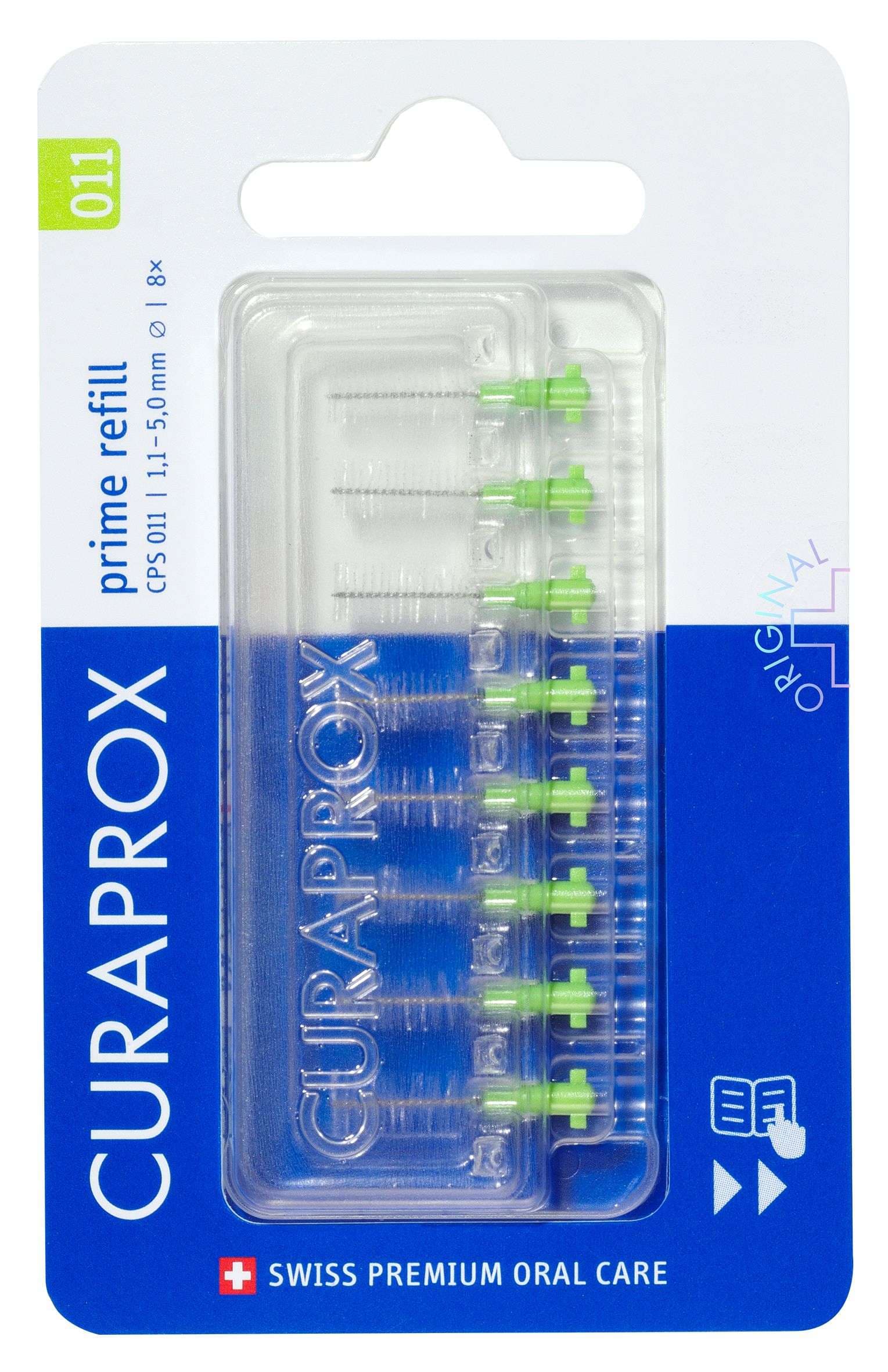 Curaprox CPS 011 prime 8 ks blister refill