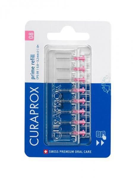 Curaprox CPS 08 prime 8 ks blister refill