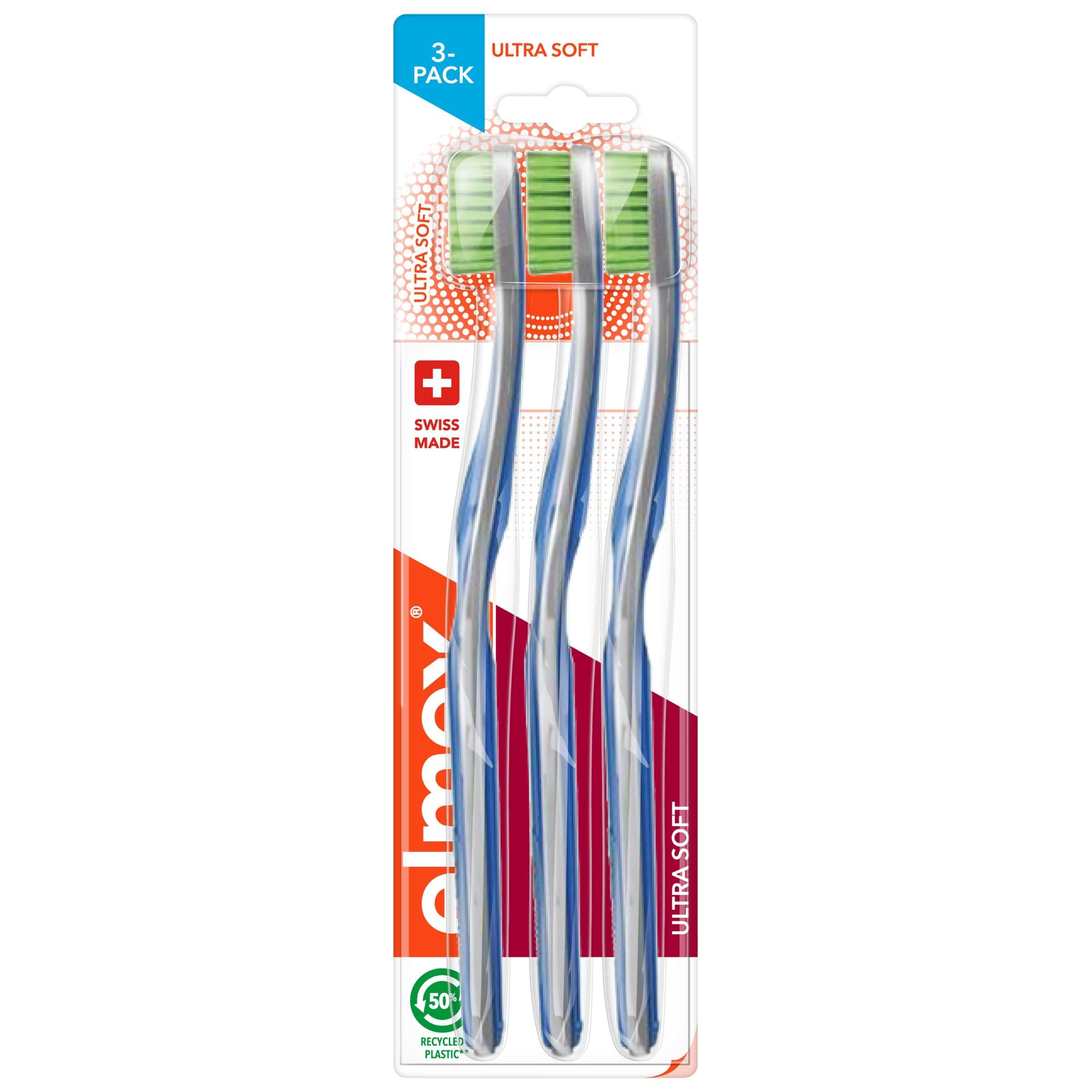Elmex Ultra Soft Zubní kartáček 3 ks