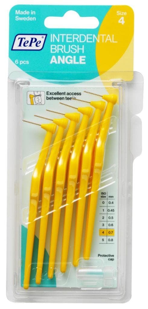 TePe Angle 4 mezizubní kartáčky 0,7mm 6 ks