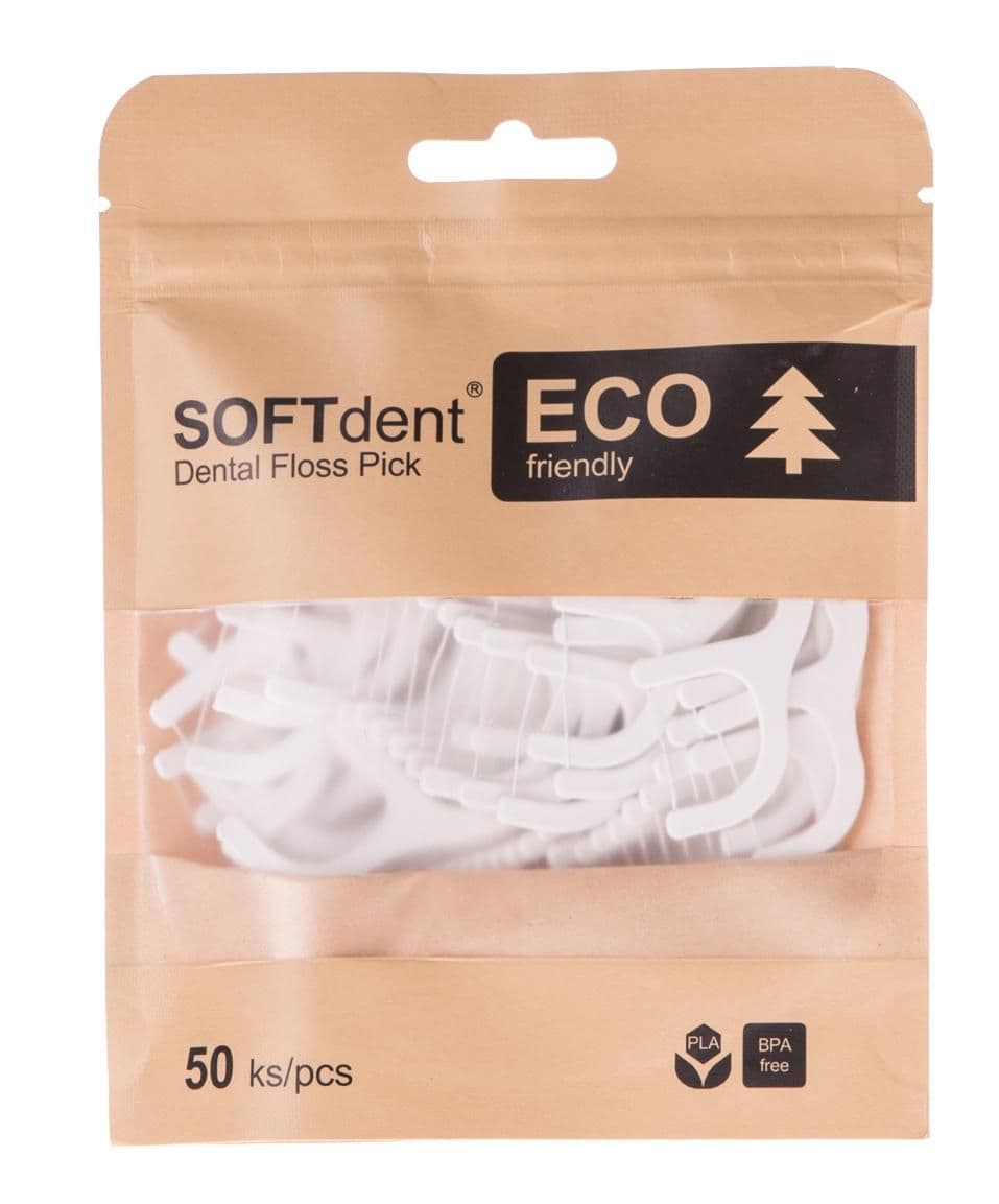 SOFTdent ECO dentální párátka 50 ks