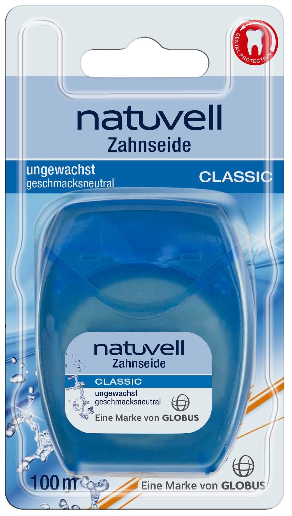 Natuvell Zubní nit nevoskovaná 100m