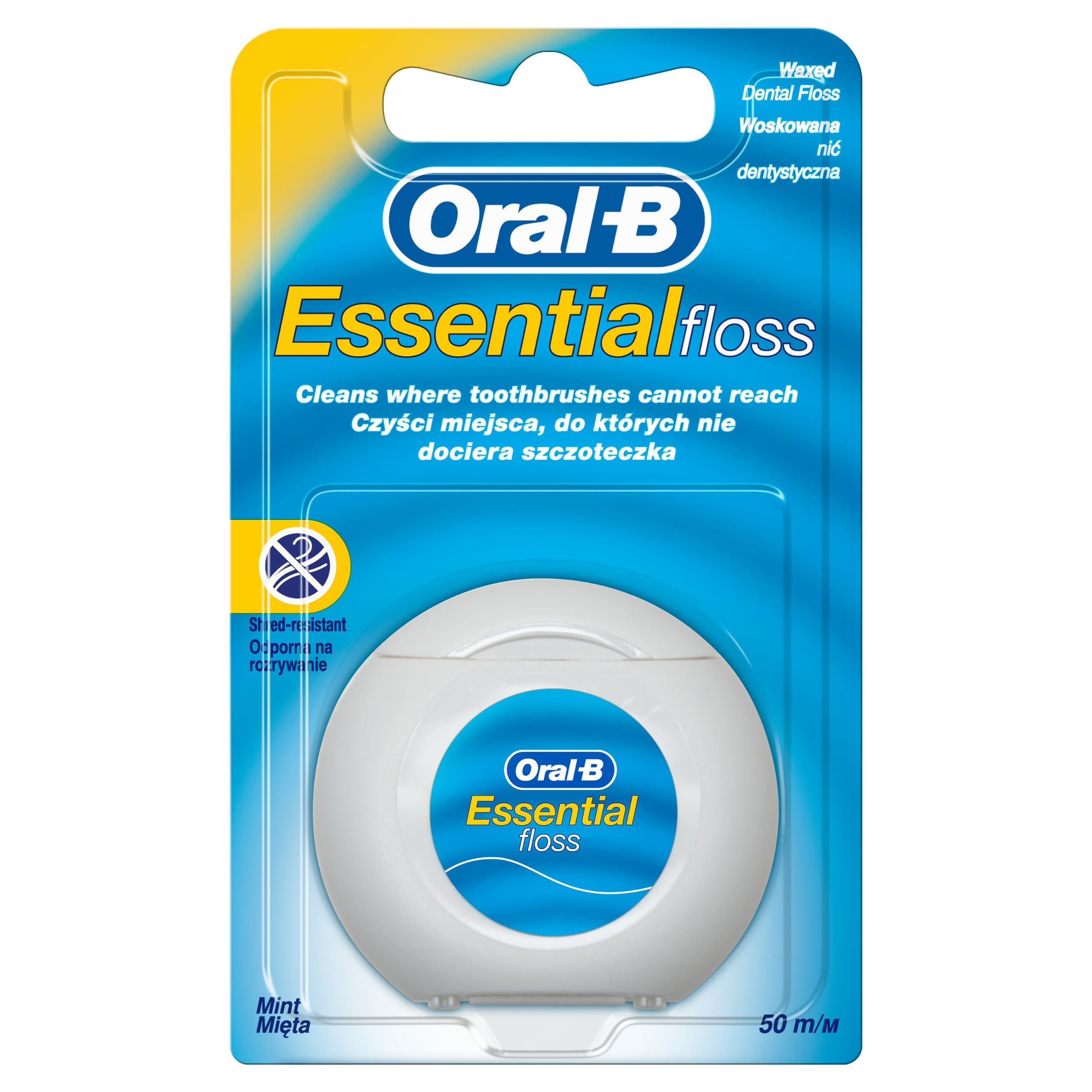 Oral B Essential Zubní Nit Mint 50M