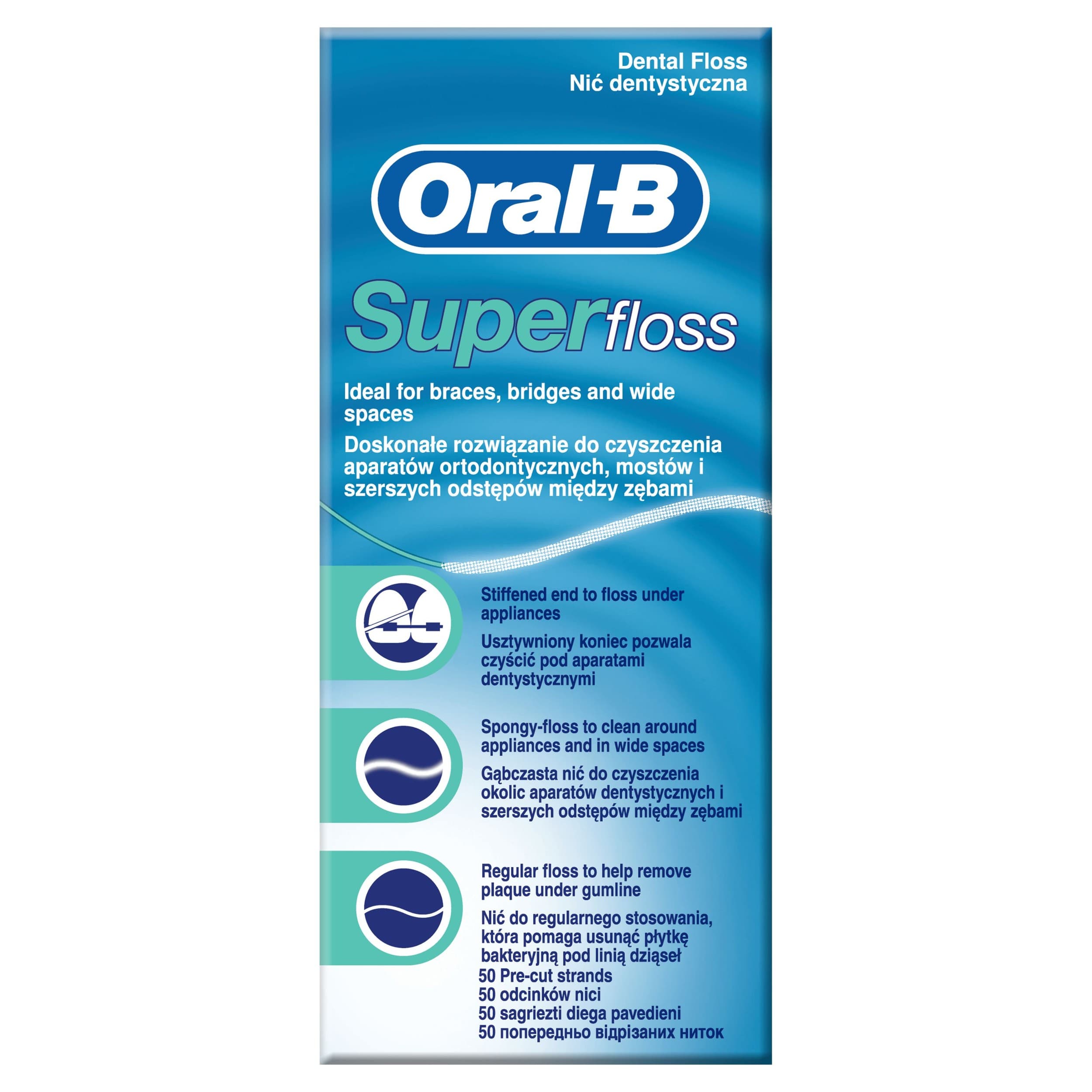 Oral B Super Zubní Nit 50ks