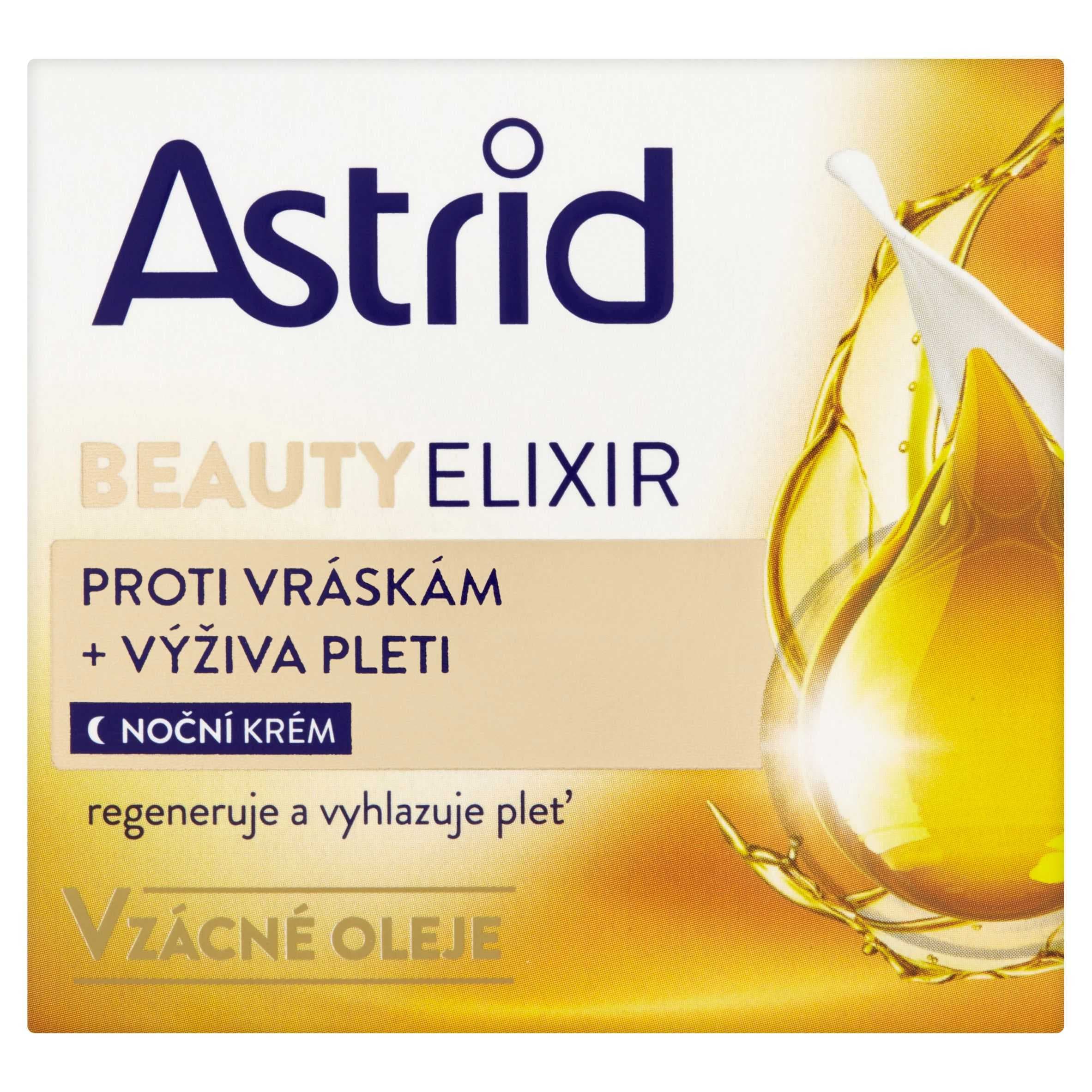 Astrid Beauty Elixir vyživující noční krém proti vráskám 50 ml