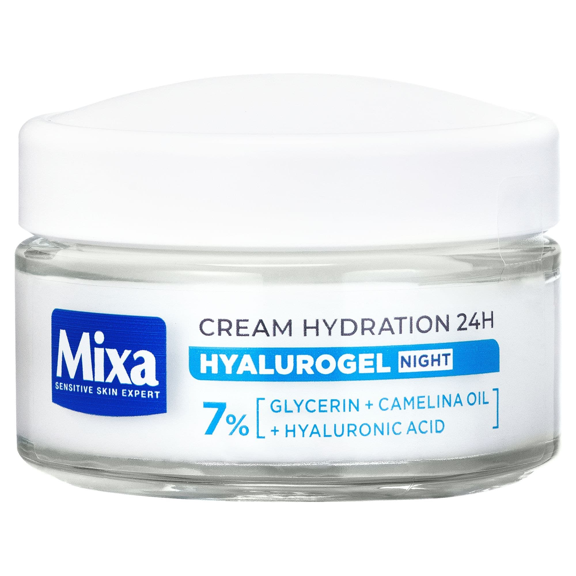 Mixa Hyalurogel Night intenzivní noční hydratační péče 50ml