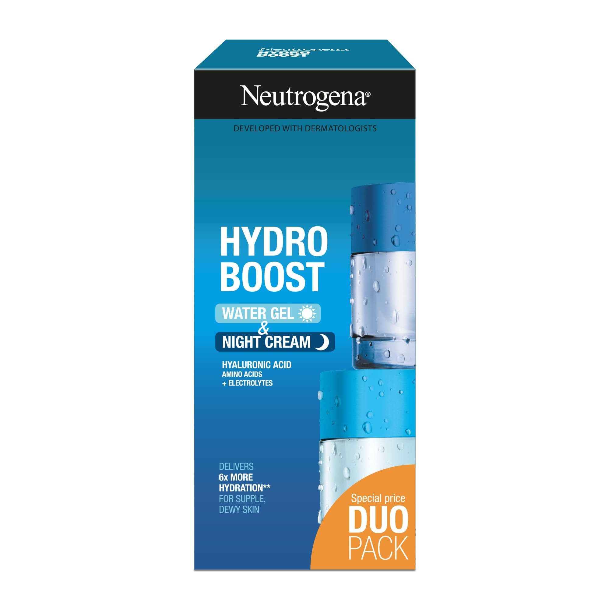 Neutrogena Hydro Boost DUO pack denní + noční 2x 50ml