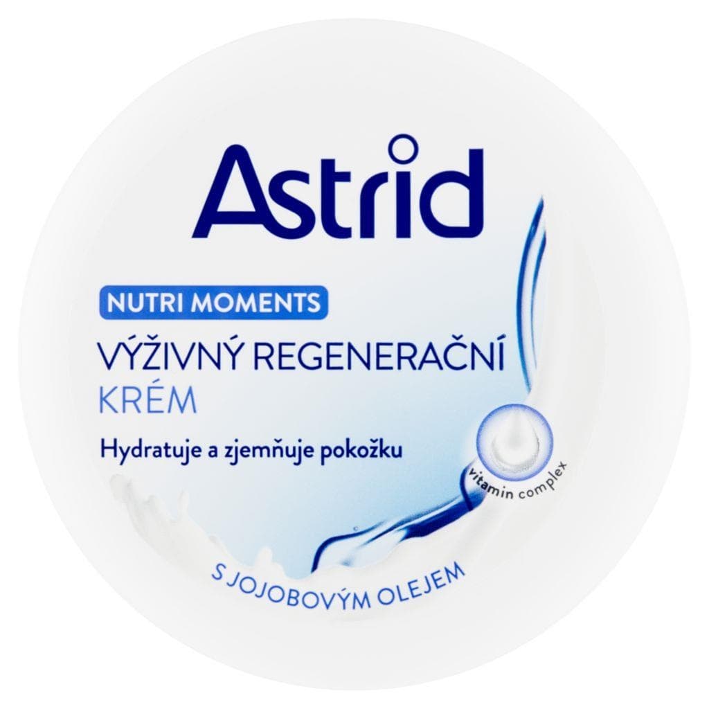 Astrid Nutri Moments výživný regenerační krém s jojobovým olejem 150 ml