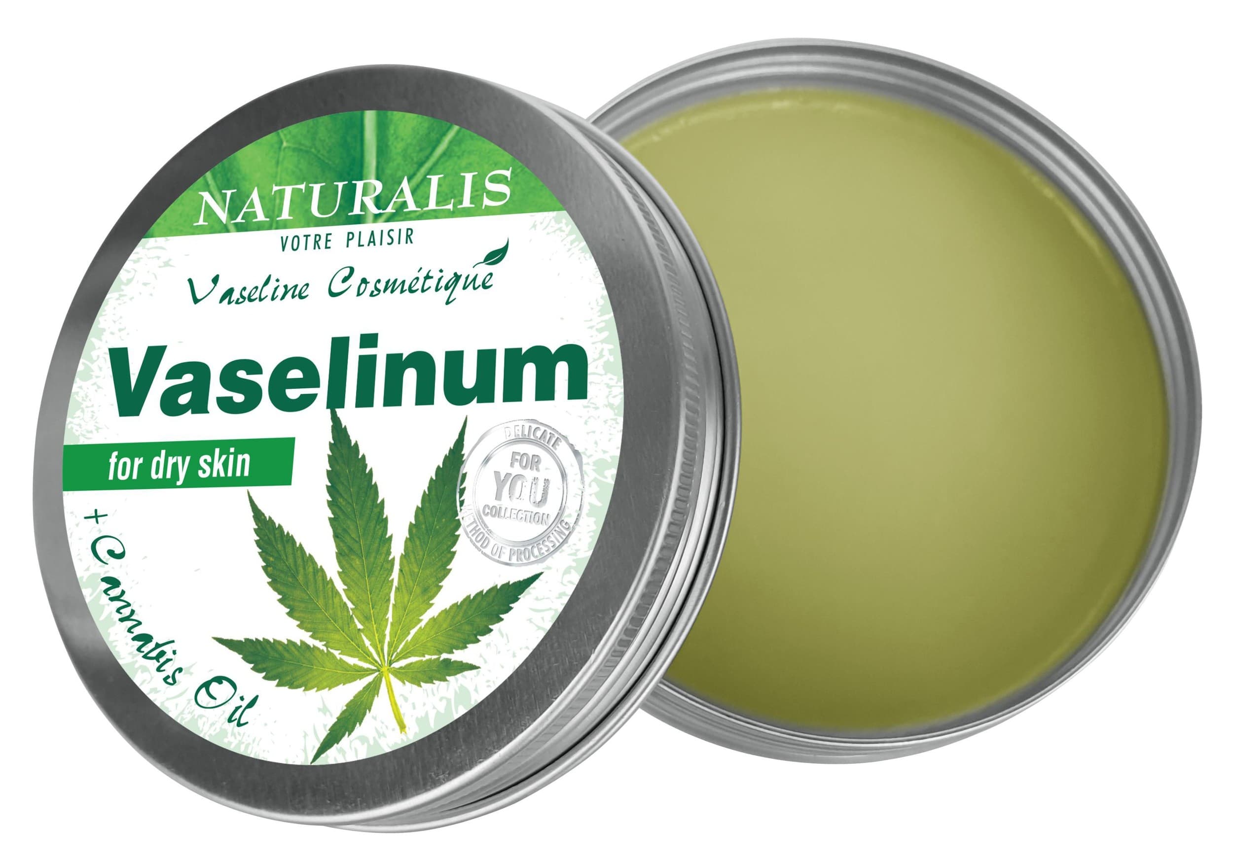 Naturalis Kosmetická vazelína +cannabis oil 100 g