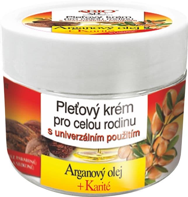 BIOne Cosmetics BIO Arganový olej + karité pleťový krém pro celou rodinu 260 ml