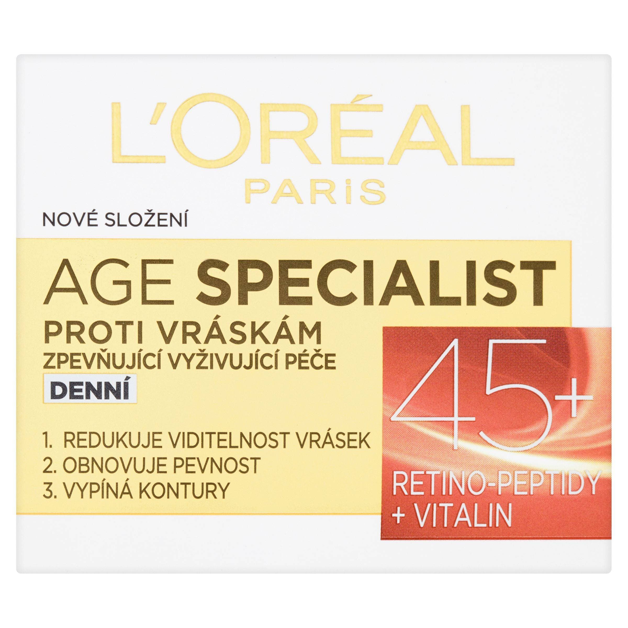 L'Oréal Paris Age Specialist zpevňující denní krém proti vráskám 50 ml