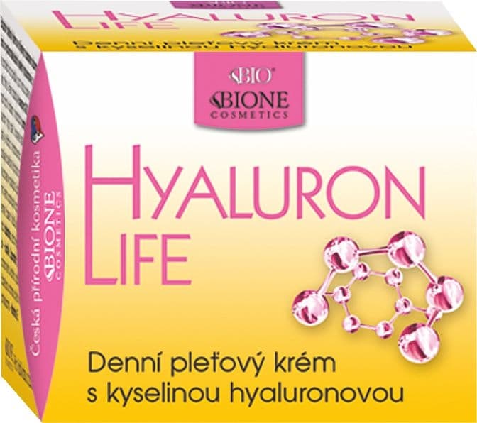 BIOne Cosmetics BIO Hyaluron Life denní pleťový krém s kyselinou hyaluronovou 51 ml