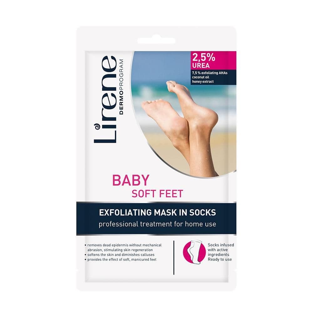 LIRENE EXFOL MASKA NA NOHY 2,5% UREA