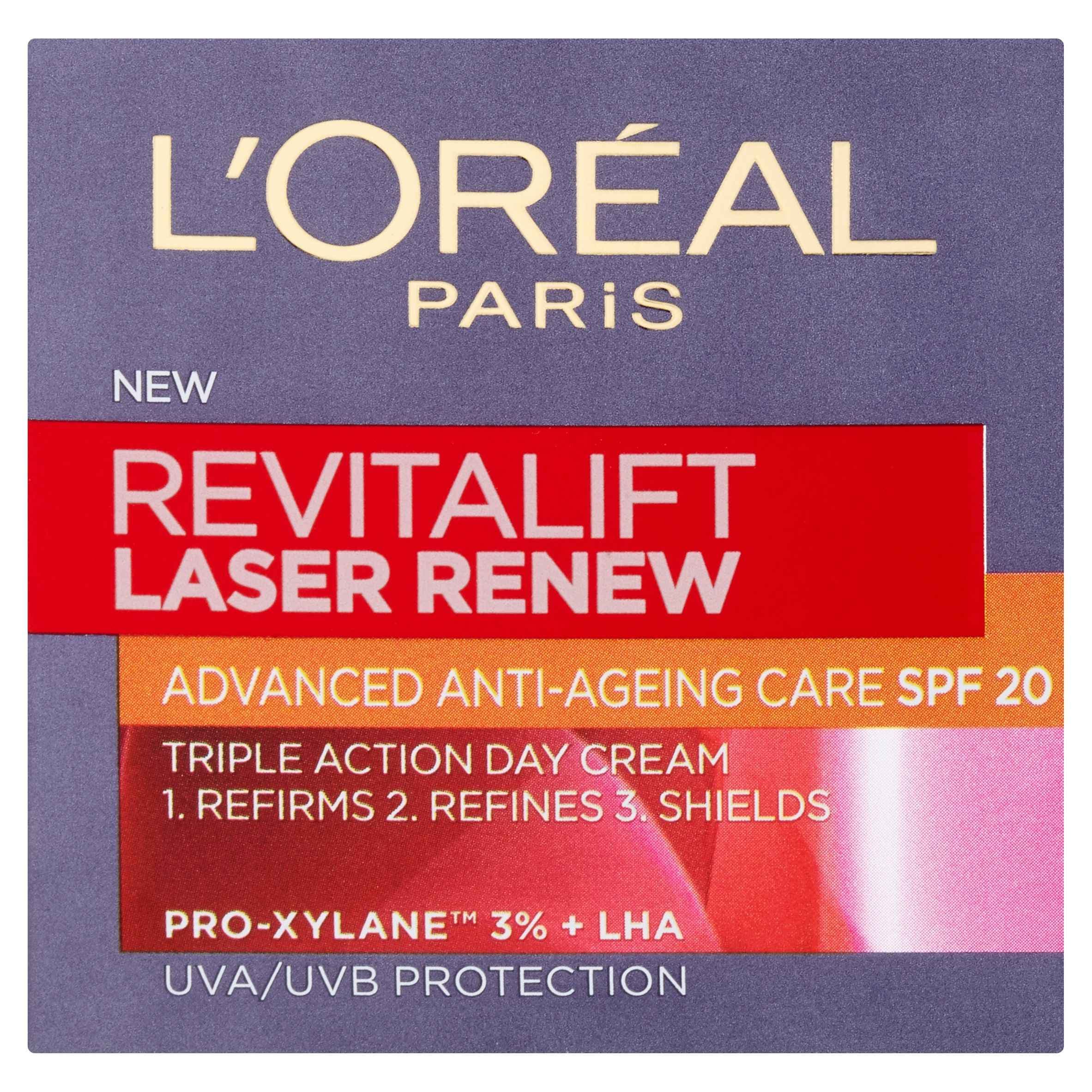 L'Oréal Paris Revitalift LaserX3 denní krém SPF 20  50ml