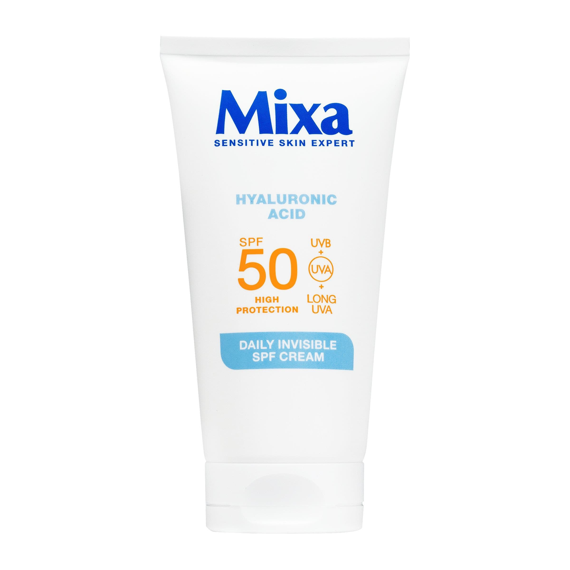Mixa neviditelný denní krém SPF 50 50 ml