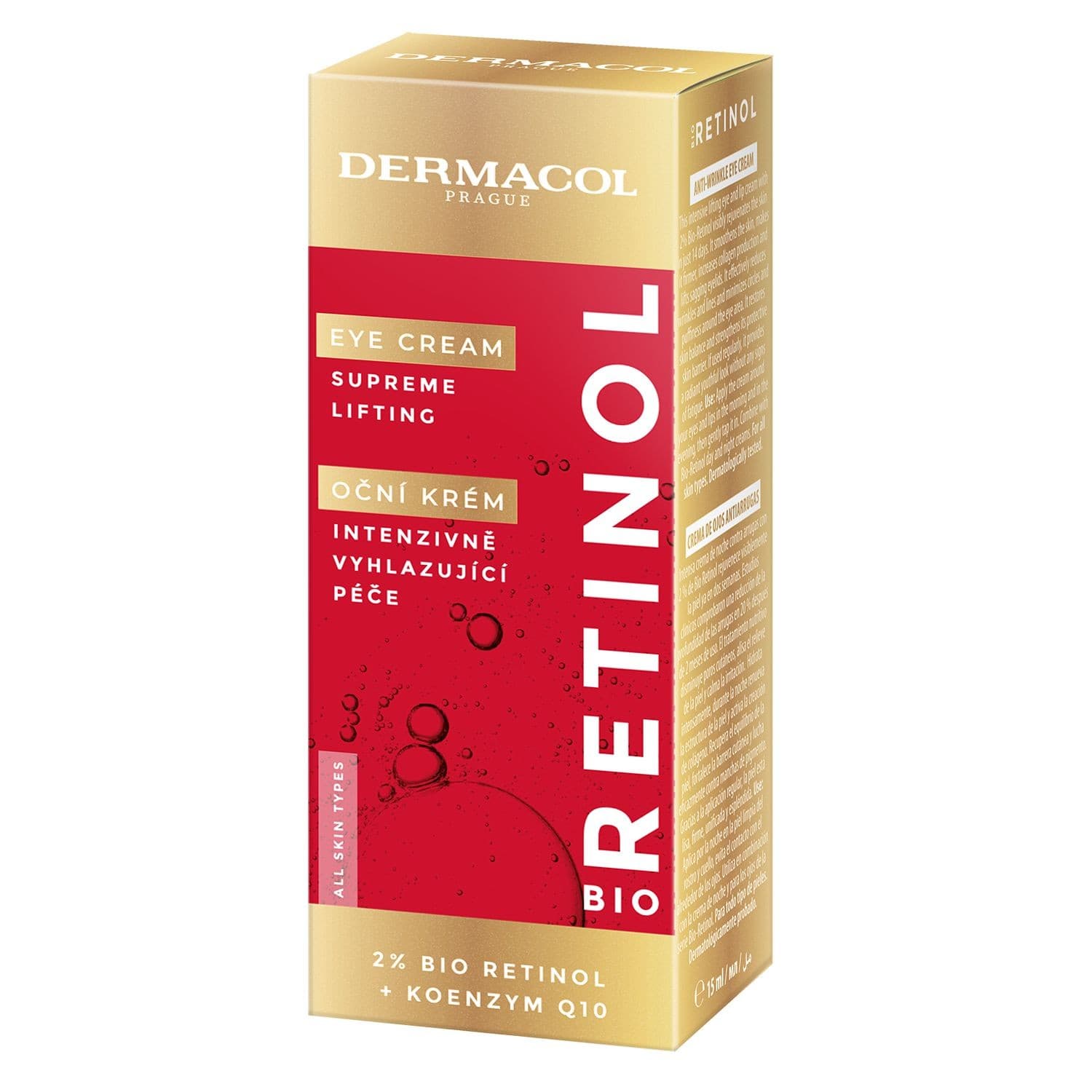 Dermacol Bio Retinol oční krém 15 ml