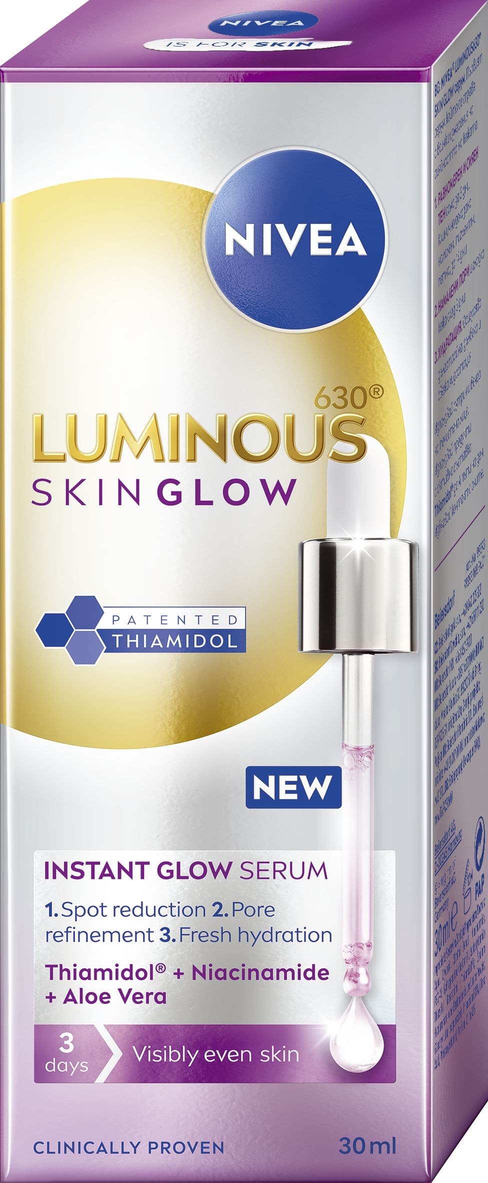 Nivea Luminous Even Glow Sérum 30ml