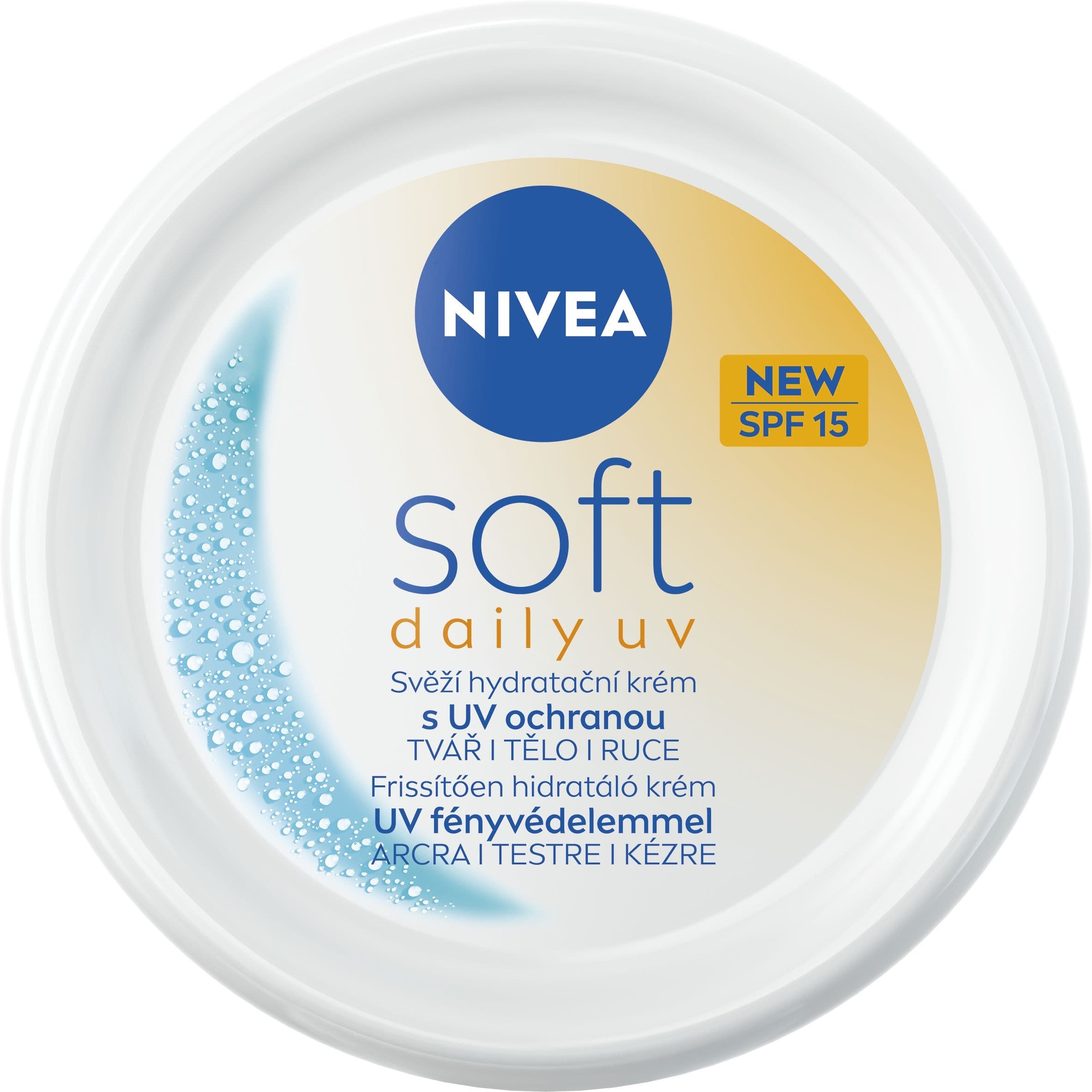Nivea Soft krém Daily UV 100 ml