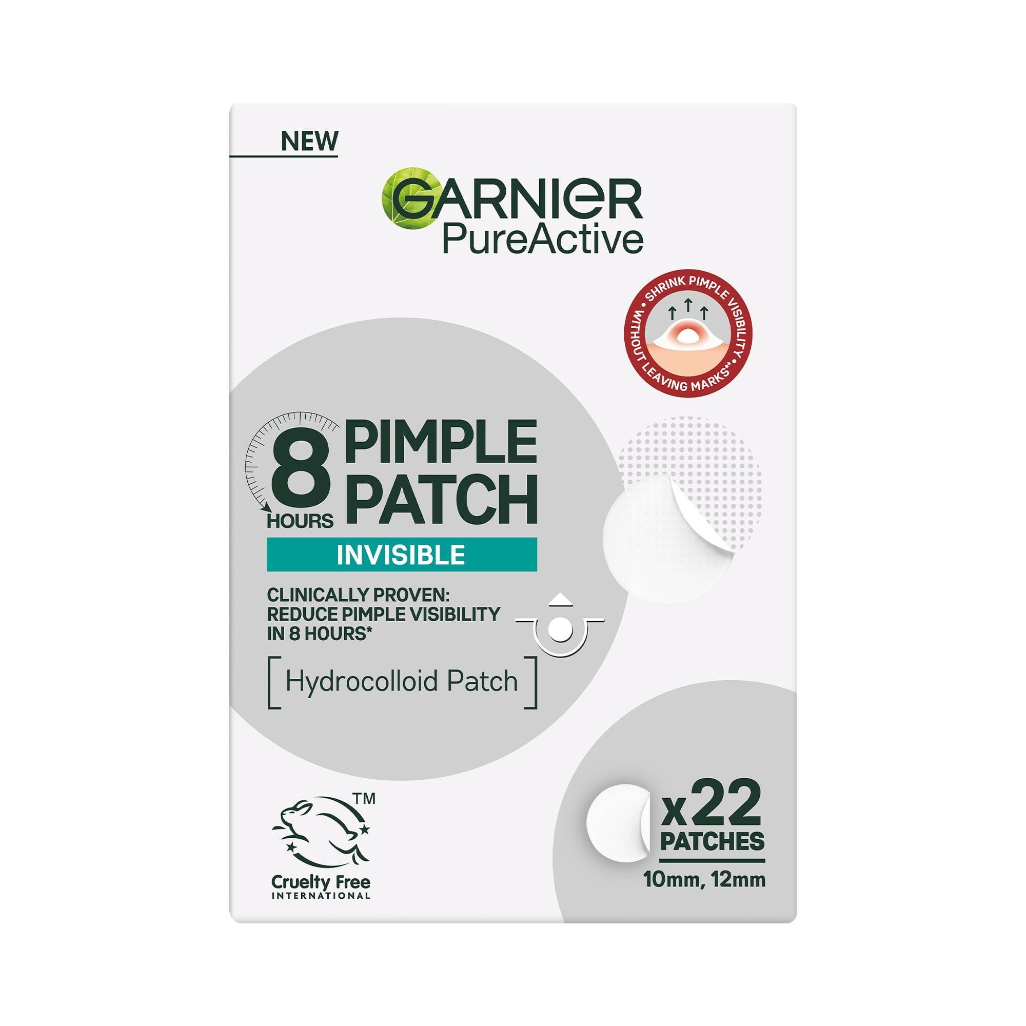 Garnier Pure active hydrokoloidní náplasti na nedokonalosti