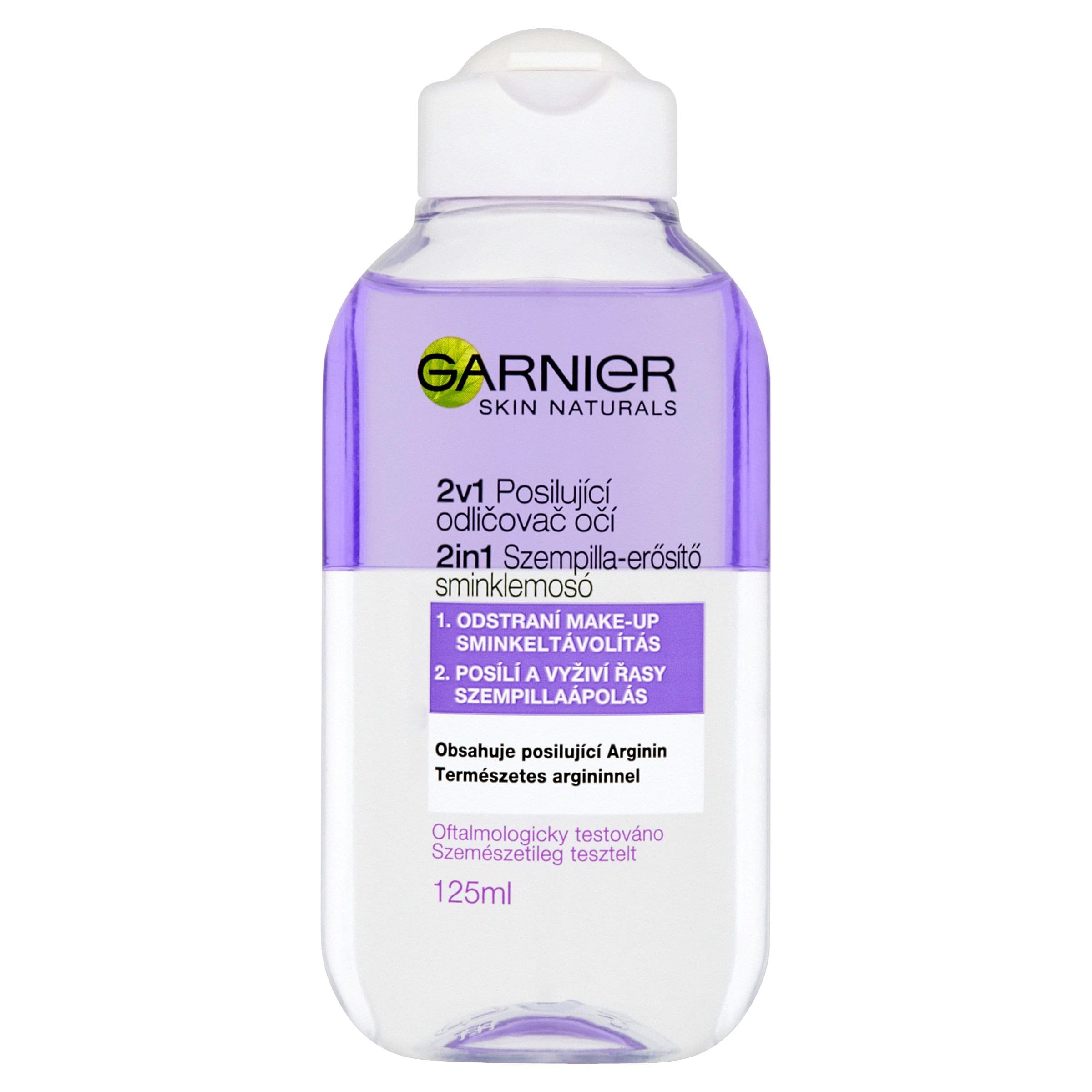 Garnier Skin Naturals 2v1 posilující odličovač očí 125 ml