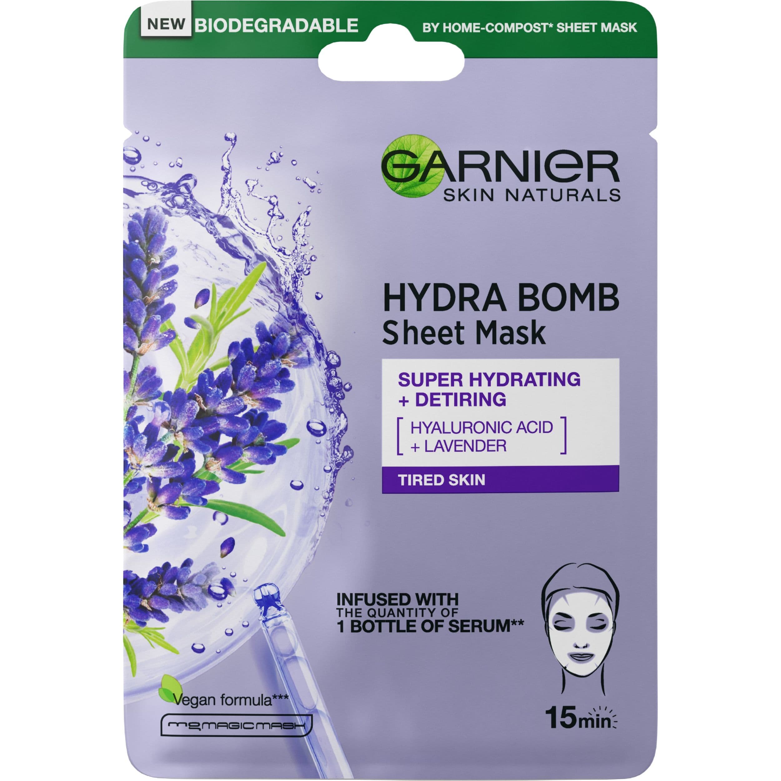 Garnier skin tissue maska levandule 1 ks